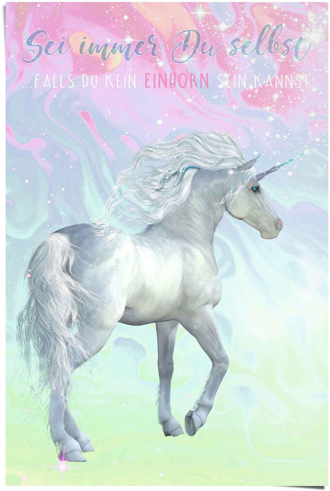 Image of Reinders Poster "Einhorn" 1 Stk. tlg.