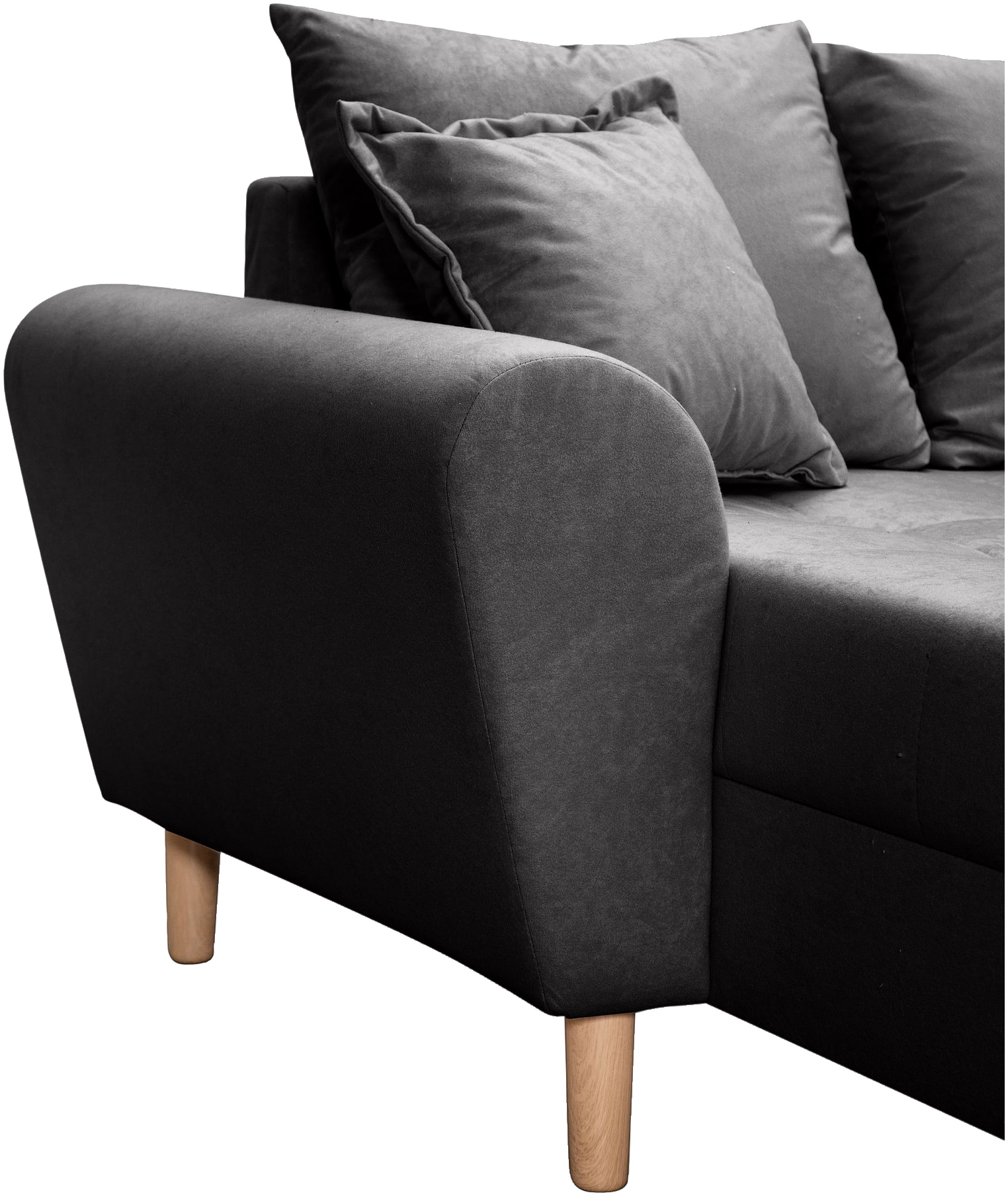 COLLECTION AB Wohnlandschaft »Raisa U-Form« mit Federkern, Kissen und Steppung im Sitzbereich