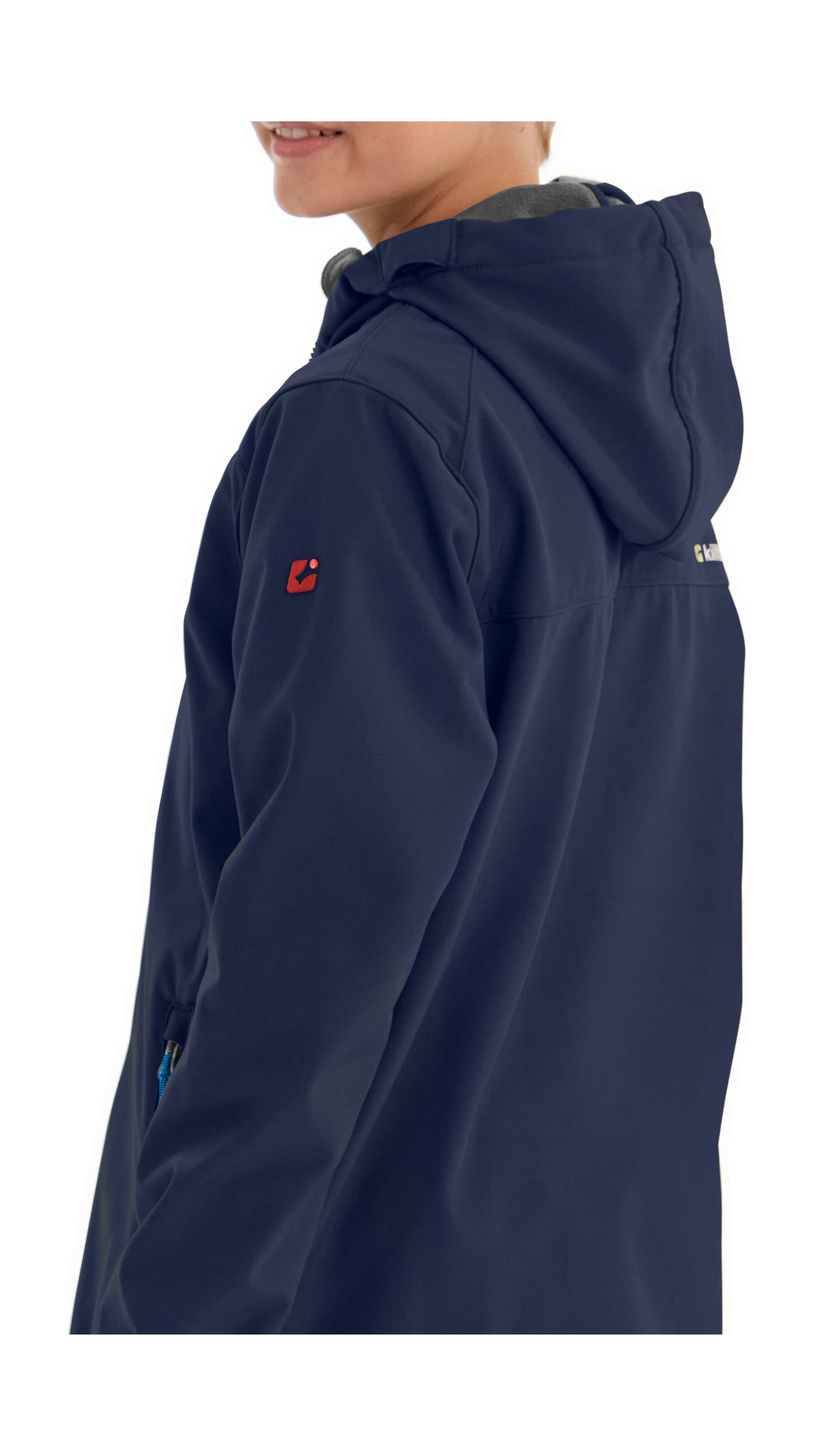 Killtec Softshelljacke »Boys Softshelljacke«, Wasserabweisende Softshelljacke mit Kapuze, Fleece und PFAs-frei