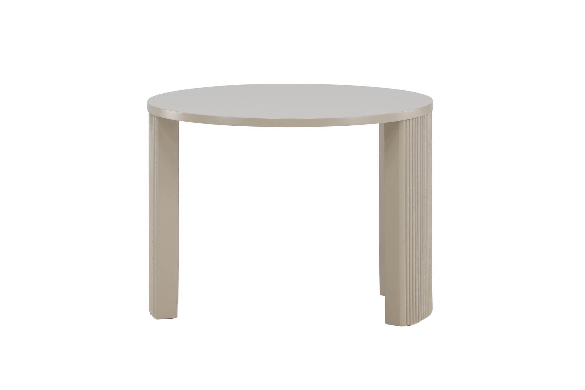 Venture Home Couchtisch Sofatisch, MDF, rund, abgerundet, kompakt, dezent, klassisch