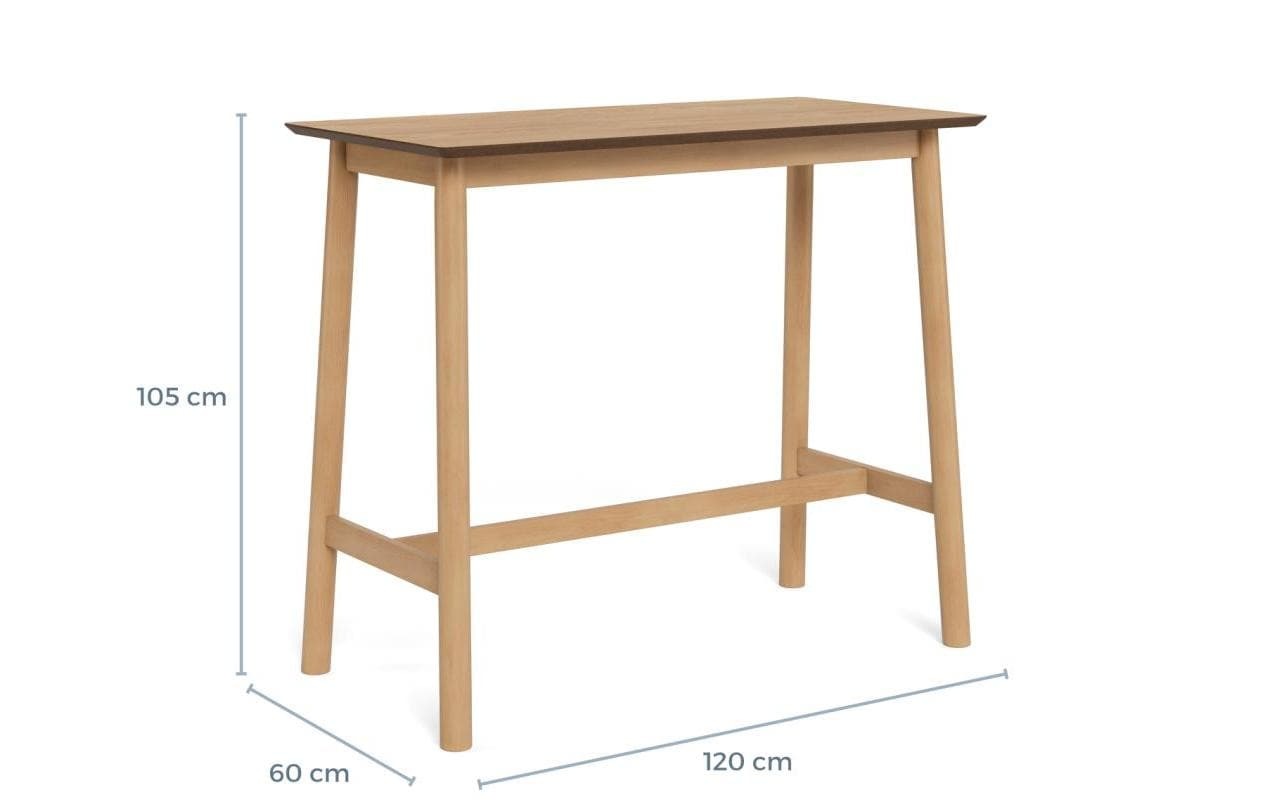 AC Design Table de bar »Barlow 120 x 60 x 105 cm«