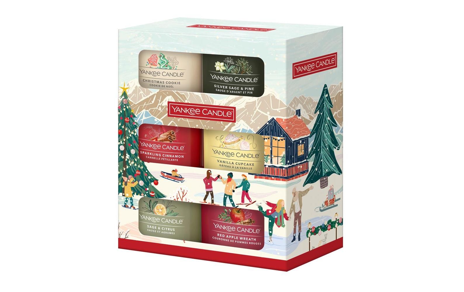 Yankee Candle Bougie parfumée »Set, Après Ski 6 x 37 g«