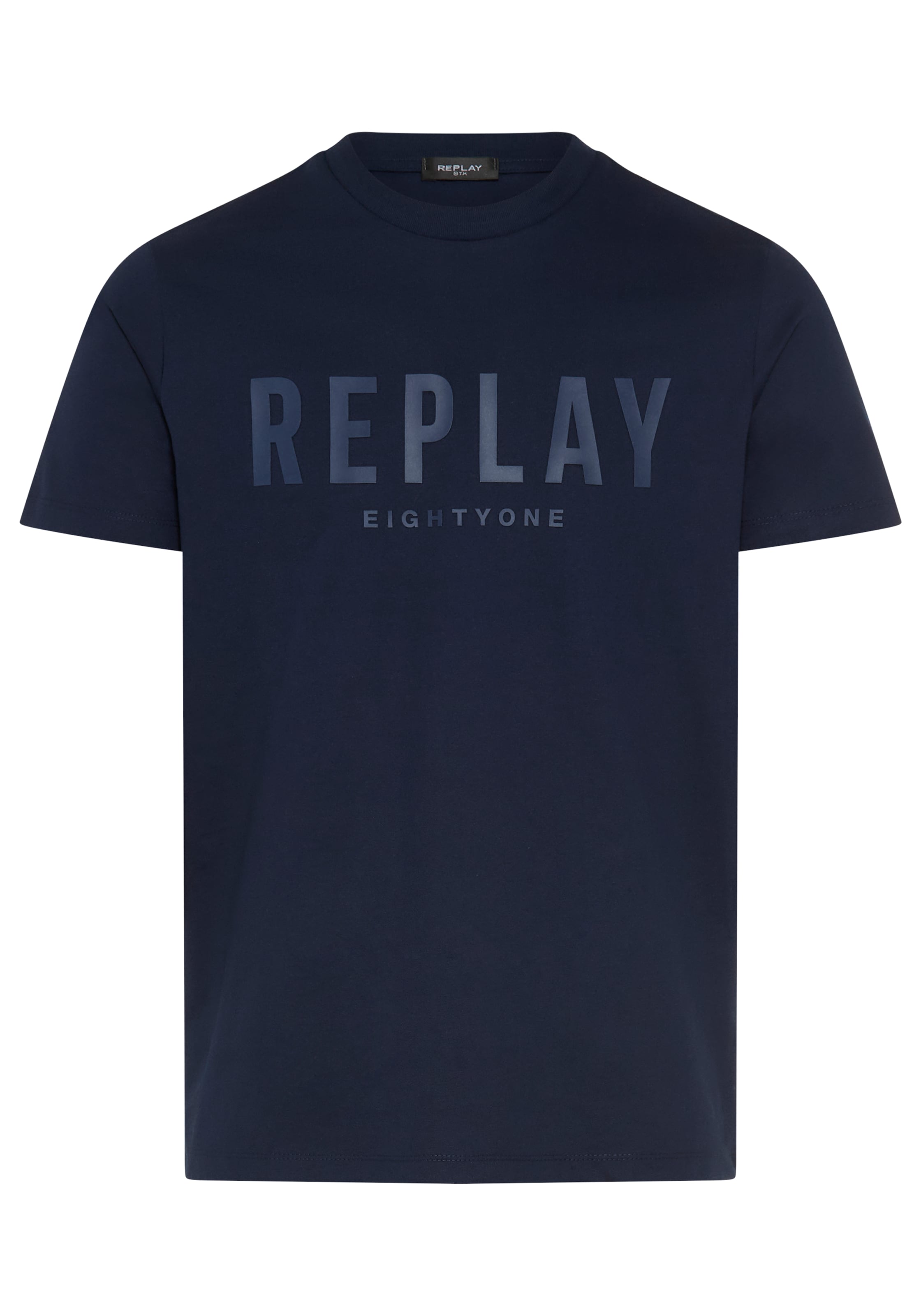 Replay T-Shirt Baumwoll-Qualität, Logoschriftzug