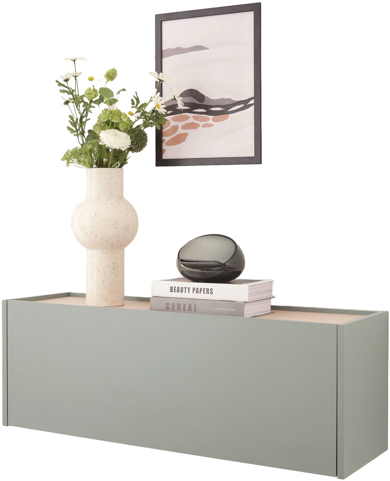 INOSIGN Mehrzweckschrank »GiRON/CiTY, Wandgarderobe in vier Farben, Wandschrank«, zeitloses Design, Breite 100 cm, grosses Fach