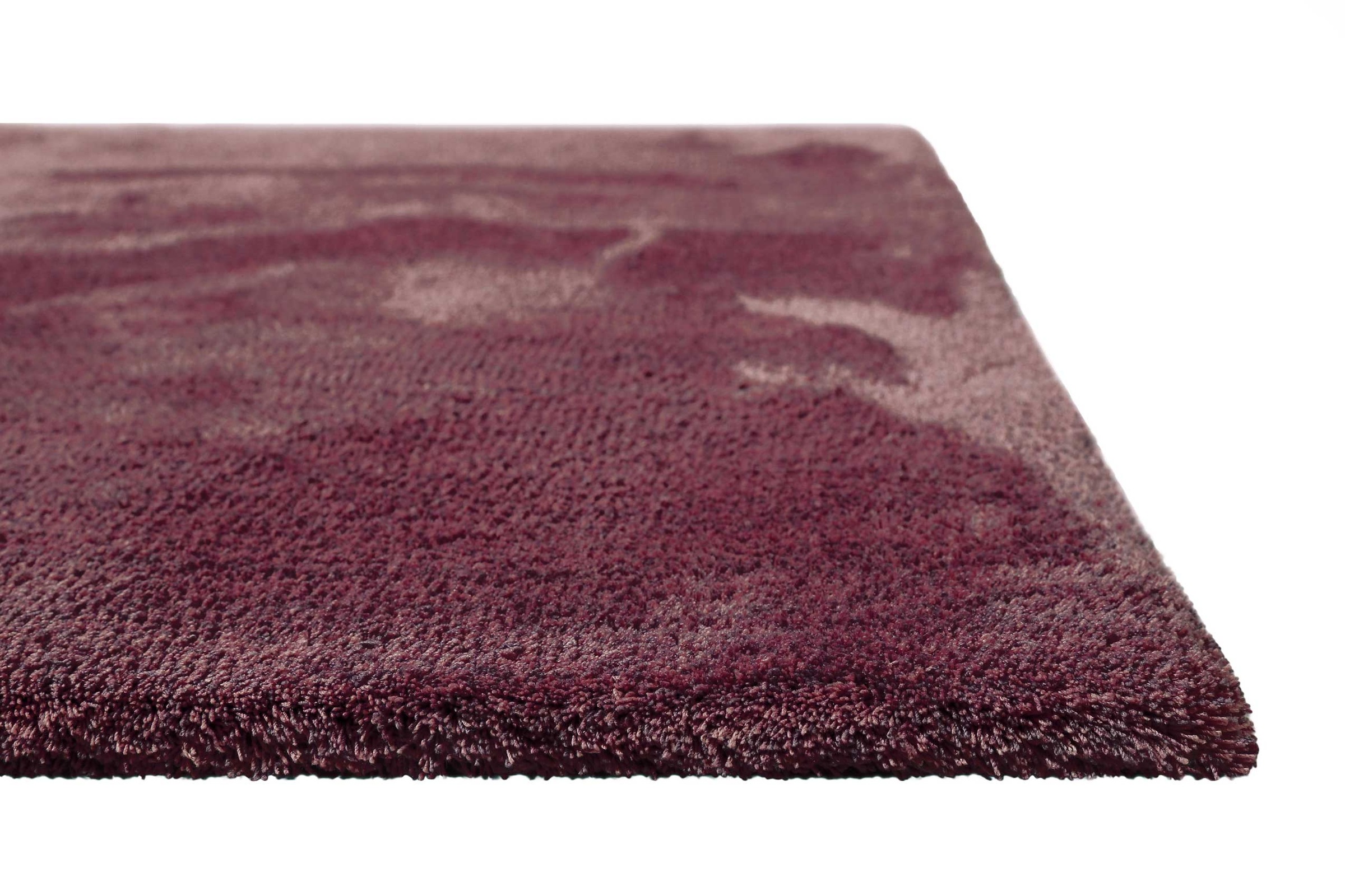 Homie Living Tapis »Sienna« Carré 20 mm Höhe poils longs, microfibre, uni, doux et moelleux, salon, chambre