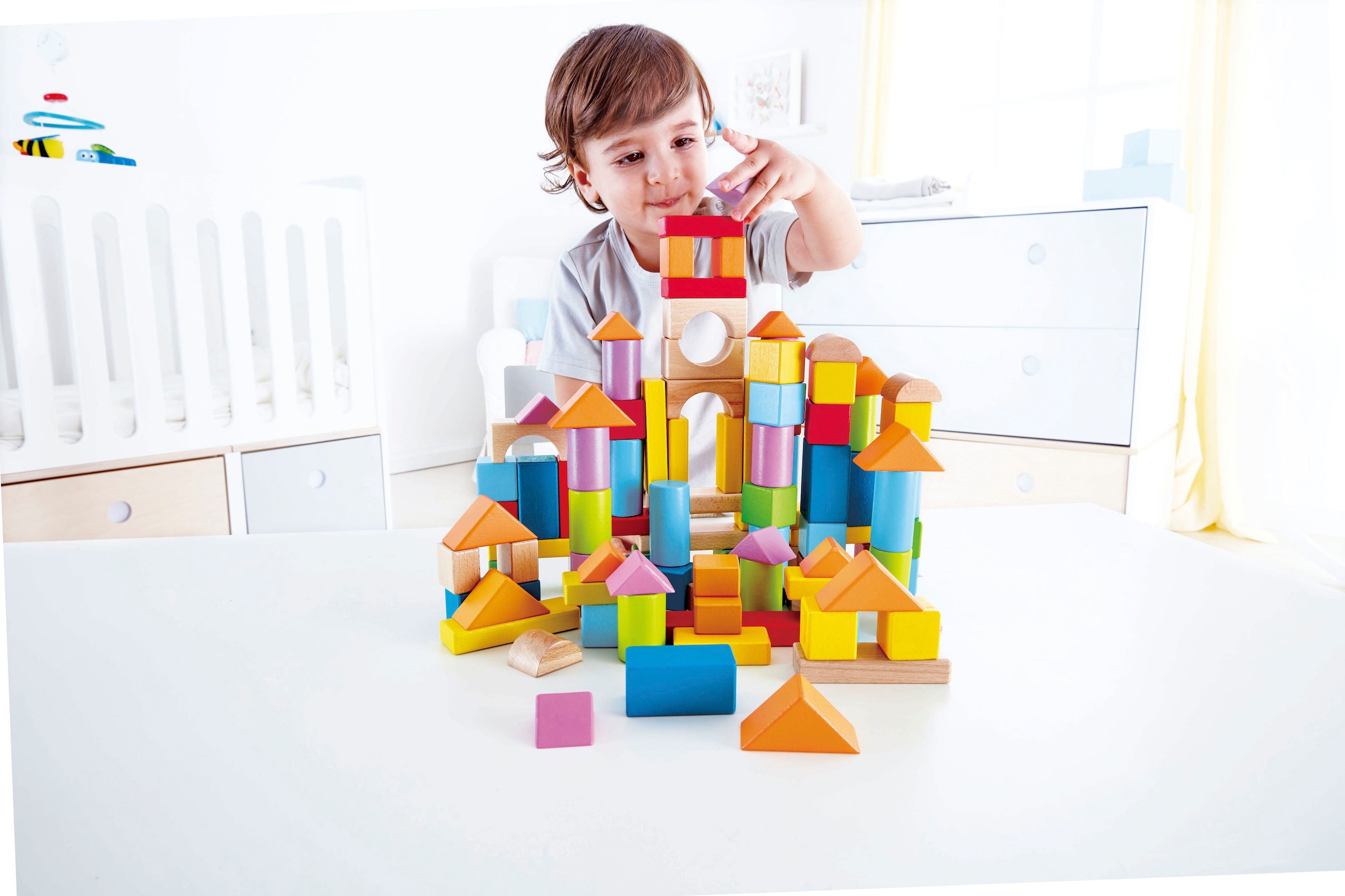 Hape Spielbausteine »Wunderbare Holzbausteine« aus Holz