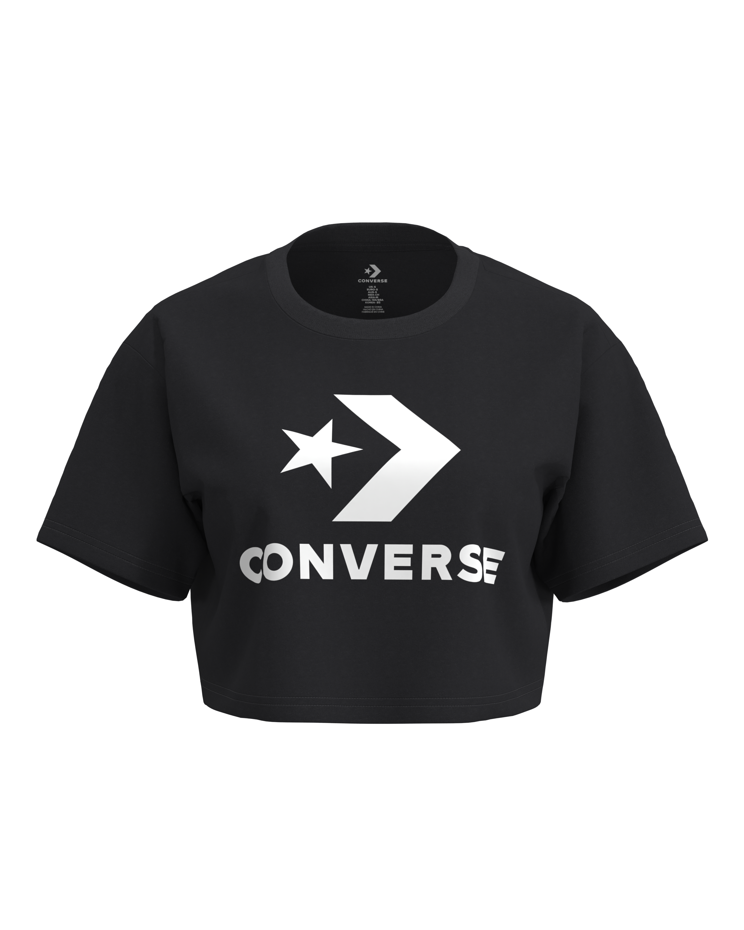 Converse »STAR CHEVRON SPORTY TEE« Kurzarm, aus Baumwolle