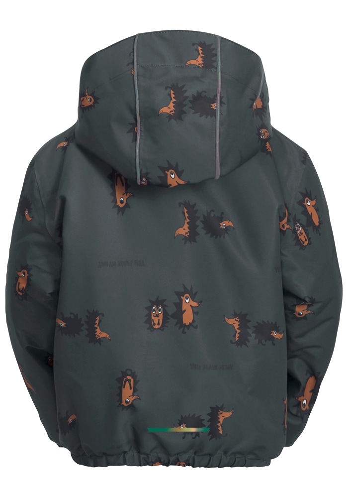 Jack Wolfskin Funktionsjacke »GLEELY 2L INS PRINT JKT K«, mit Kapuze