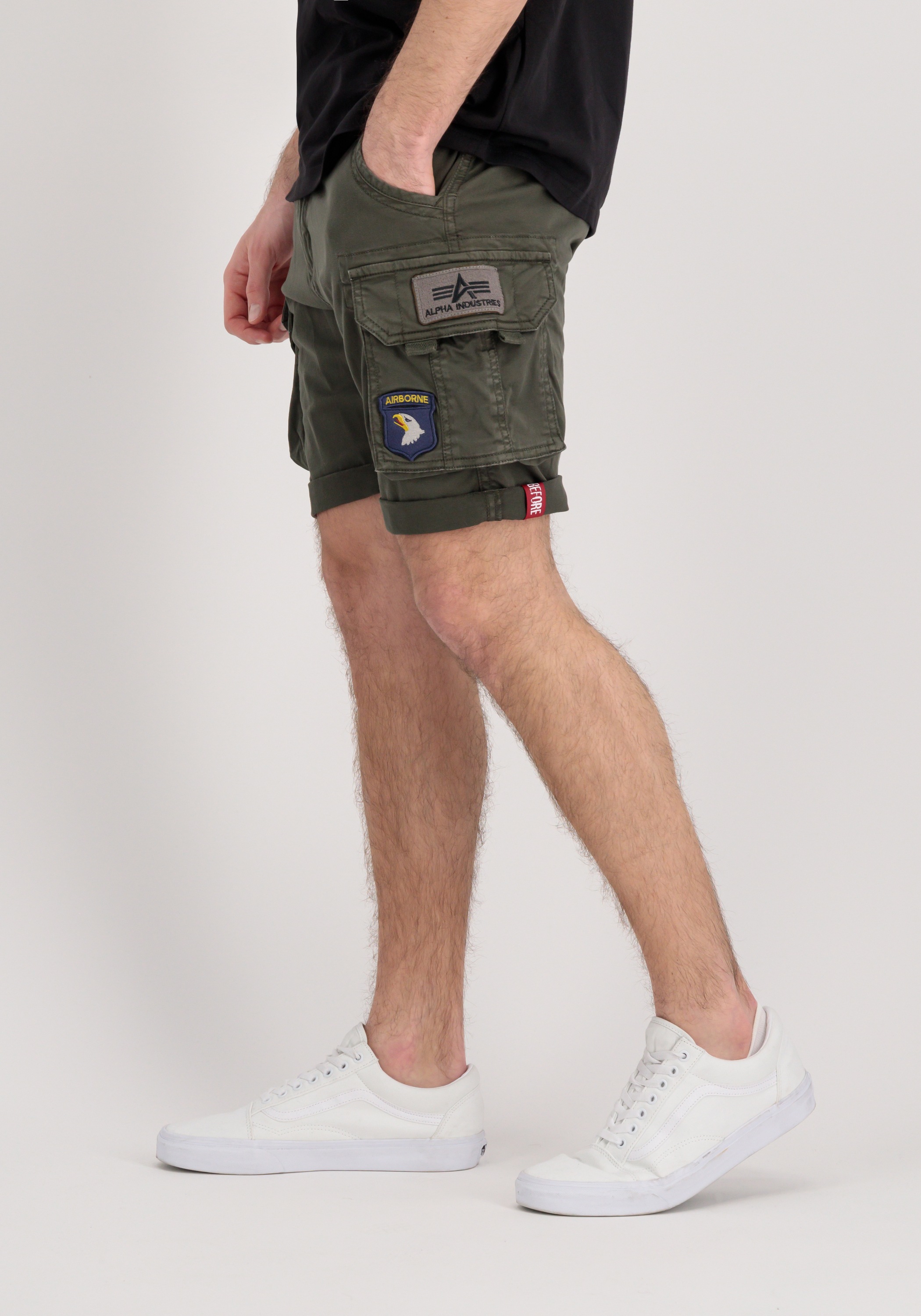 Alpha Industries Shorts »Crew Short Patch«