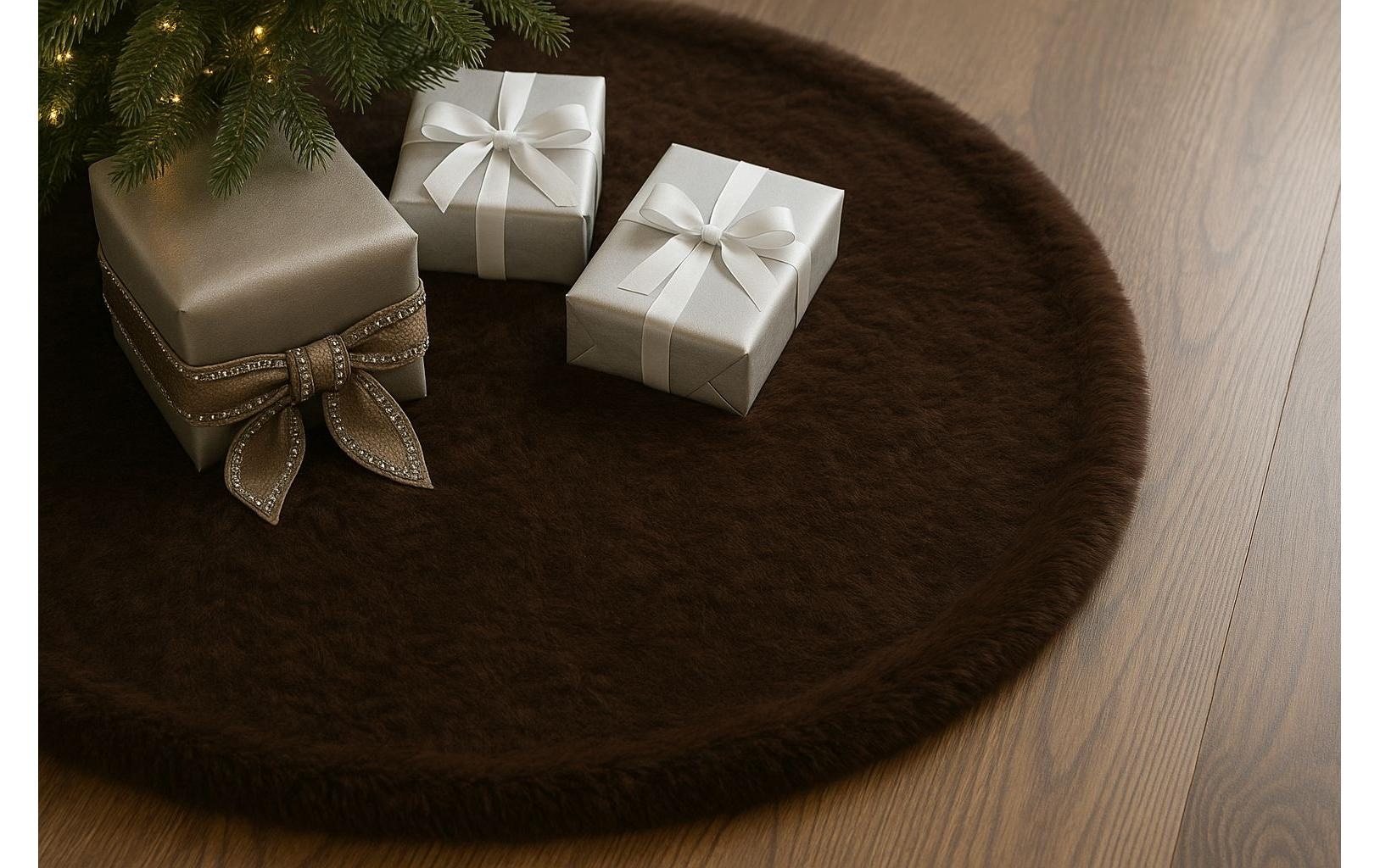 Conceptum Hypnose Objet décoratif »Weichnachtsteppich Polyester 100 x 100 cm«