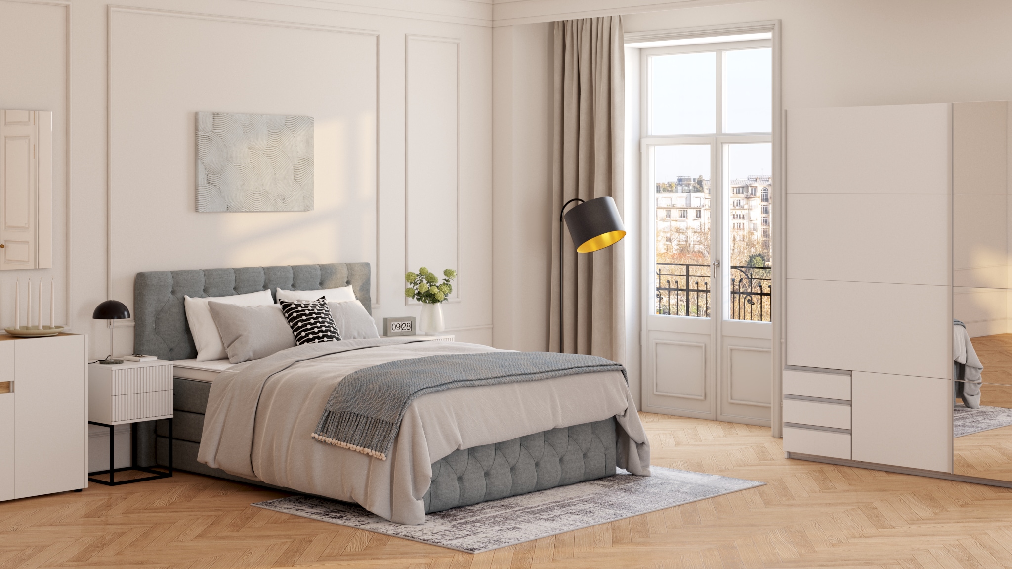 INOSIGN Miroir de vestiaire »SIENA, B x H x T ca.: 90 x 87 x 2 cm, inkl. Montagematerial« Spiegel, Wandspiegel, Flurspiegel, Dielenspiegel