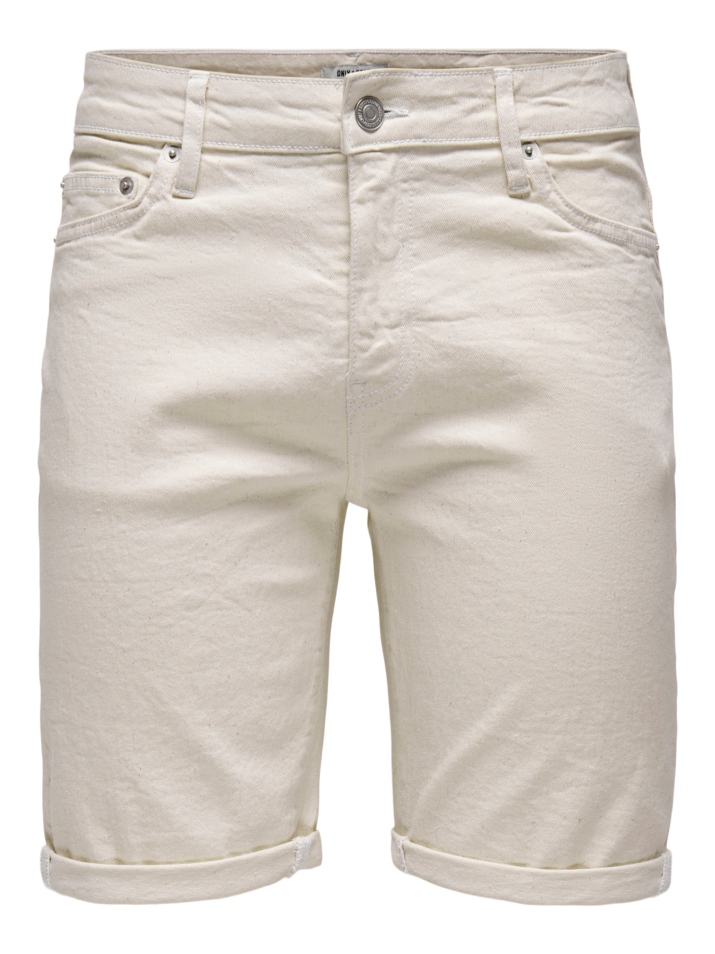 ONLY & SONS Shorts »ONSPLY ECRU 9296 AZG DNM SHORTS«
