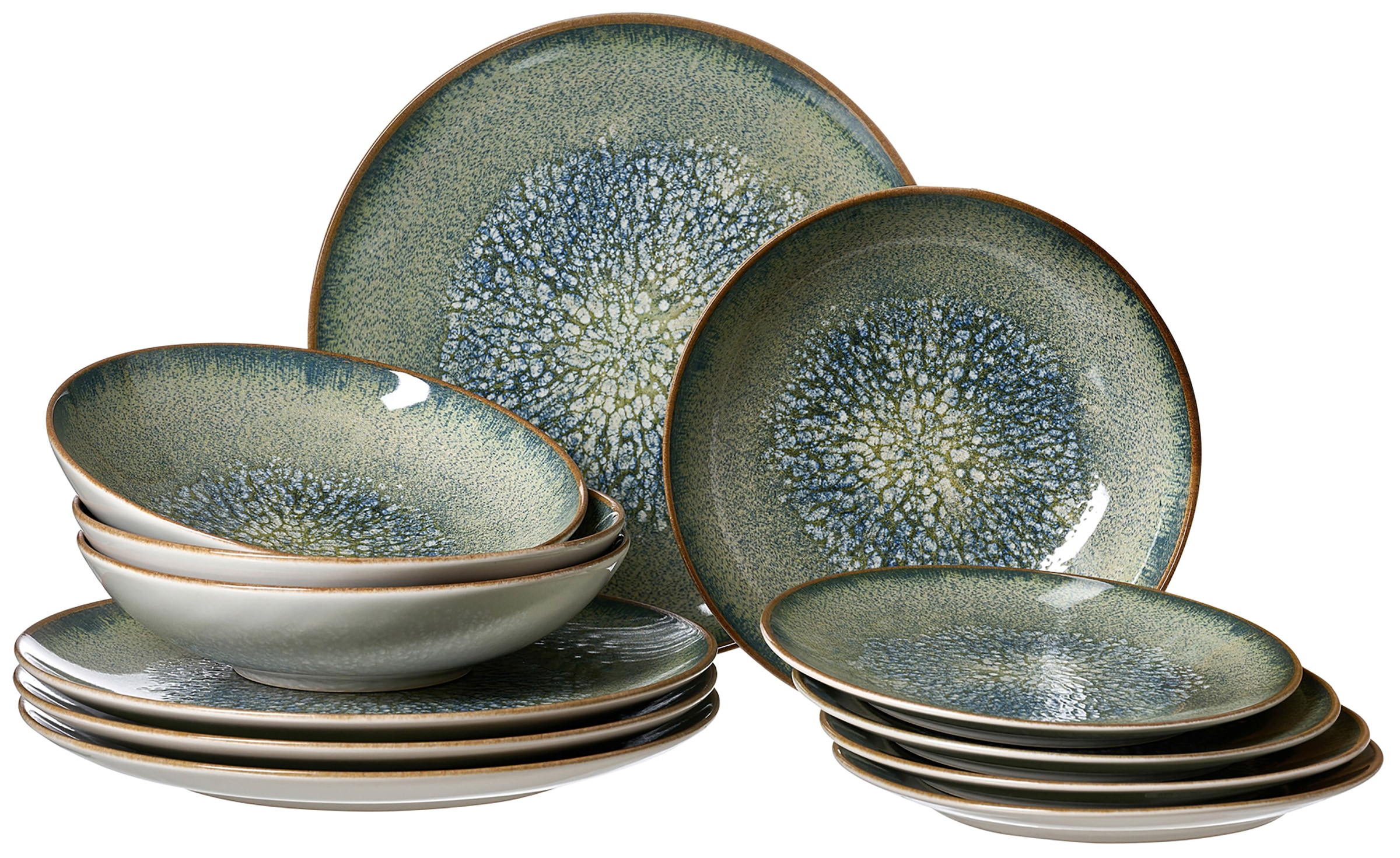 Image of Ritzenhoff & Breker Teller-Set "Verde"