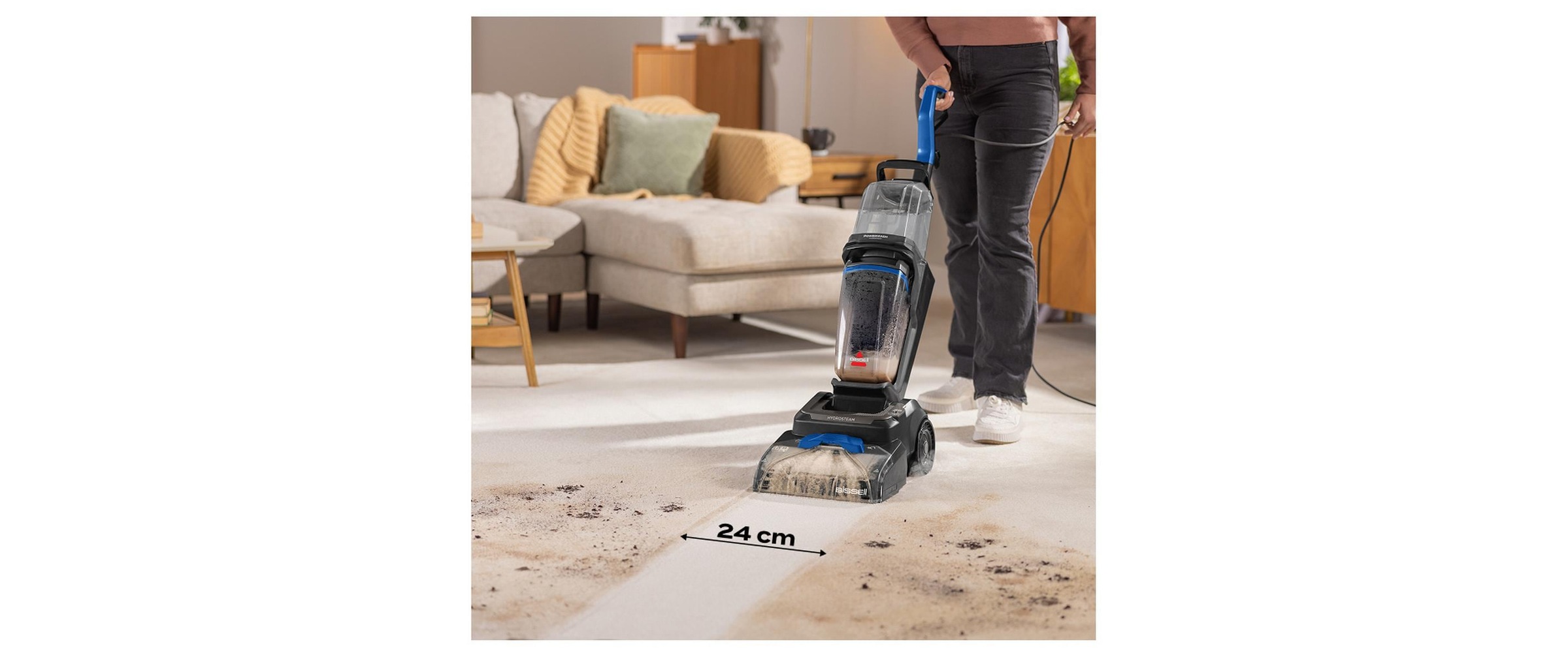 Bissell Appareil de nettoyage de tapis »PowerWash Hydrosteam«