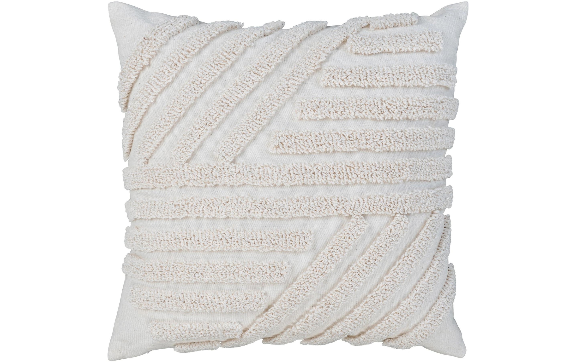 Image of House Nordic Dekokissen "Albany 45 x 45 cm, Weiss"
