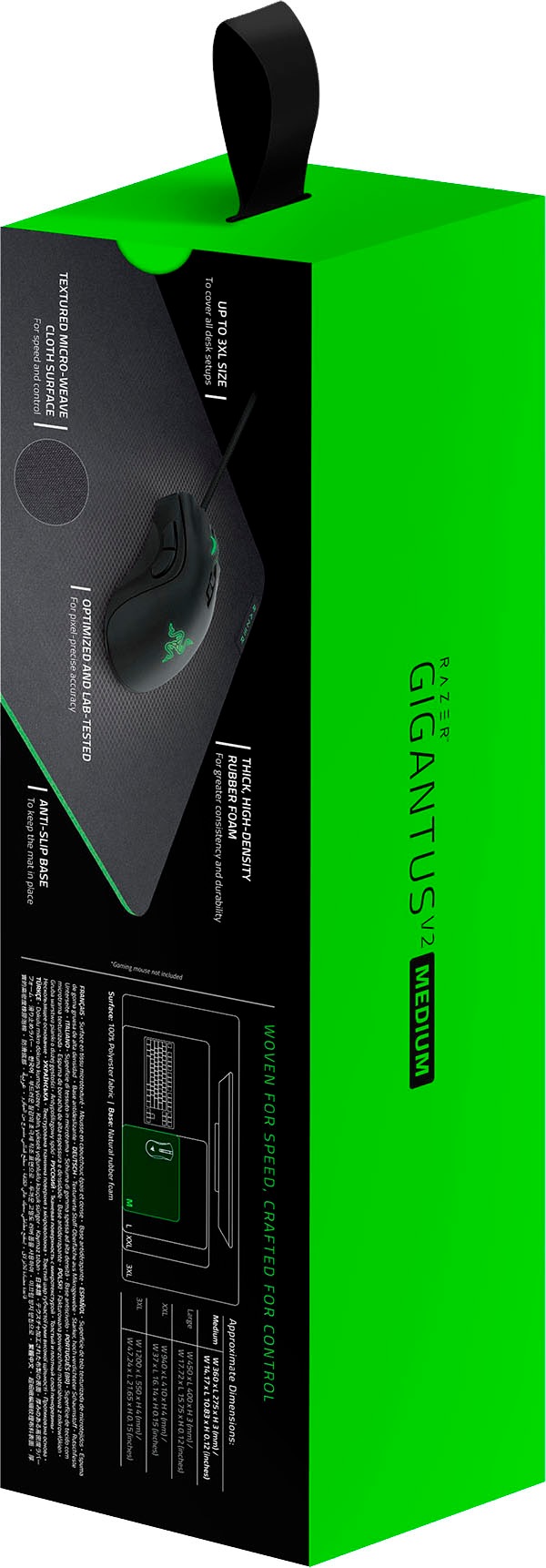RAZER Tapis de souris »Gigantus V2 Medium«