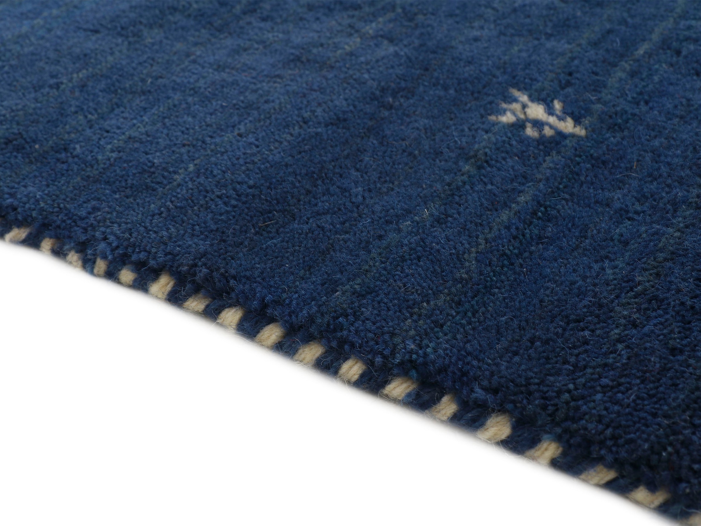 carpetfine Wollteppich »Gabbeh Uni, auch als Läufer und Rund erhältlich«, rechteckig, 15 mm Höhe, reine Wolle, handgewebt, Gabbeh Loom Tiermotiv, grosse Farbauswahl