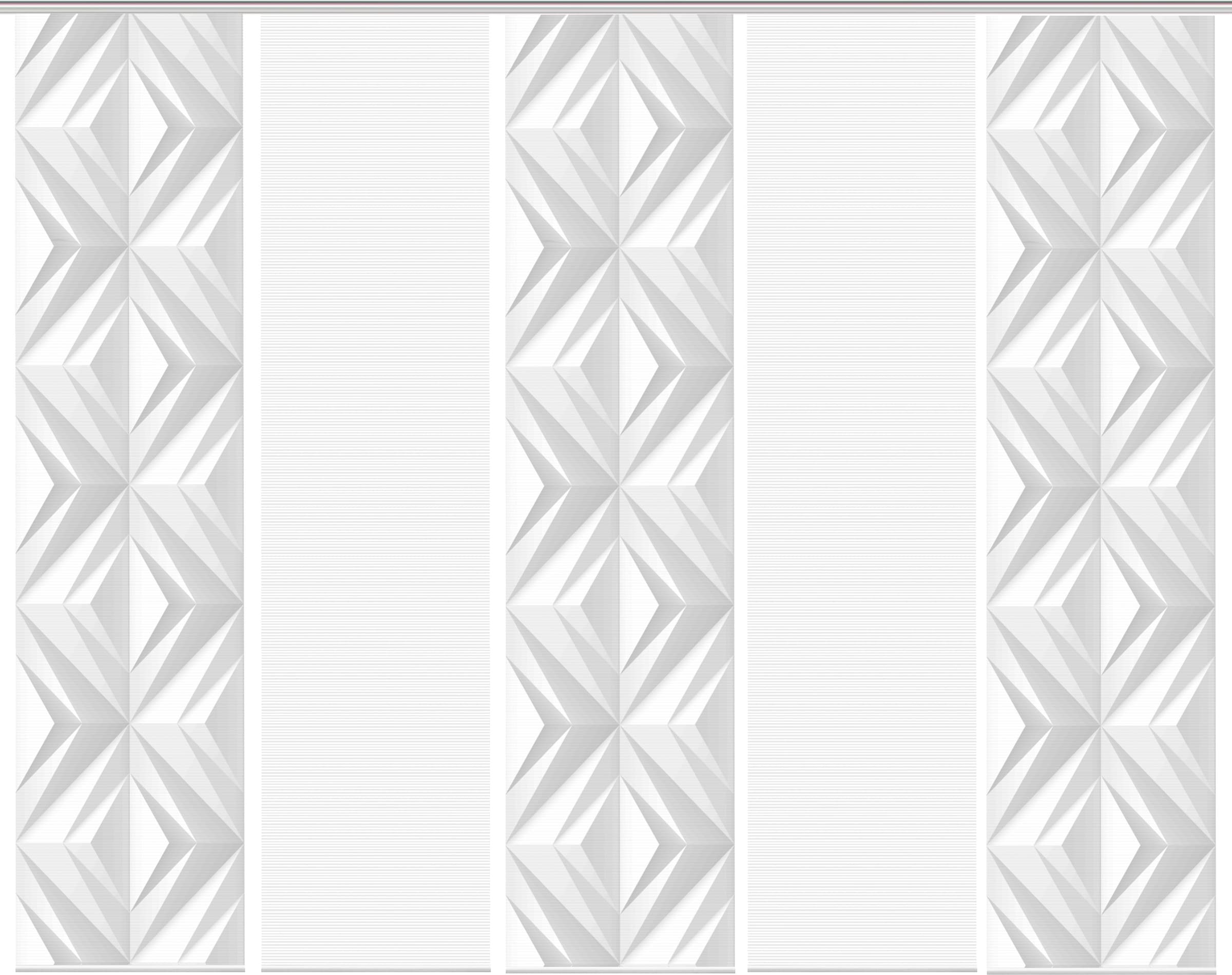 Vision S Rideau coulissant »FRESKO« Support de panneau 1 cuis tlg. DIGITALDRUCK