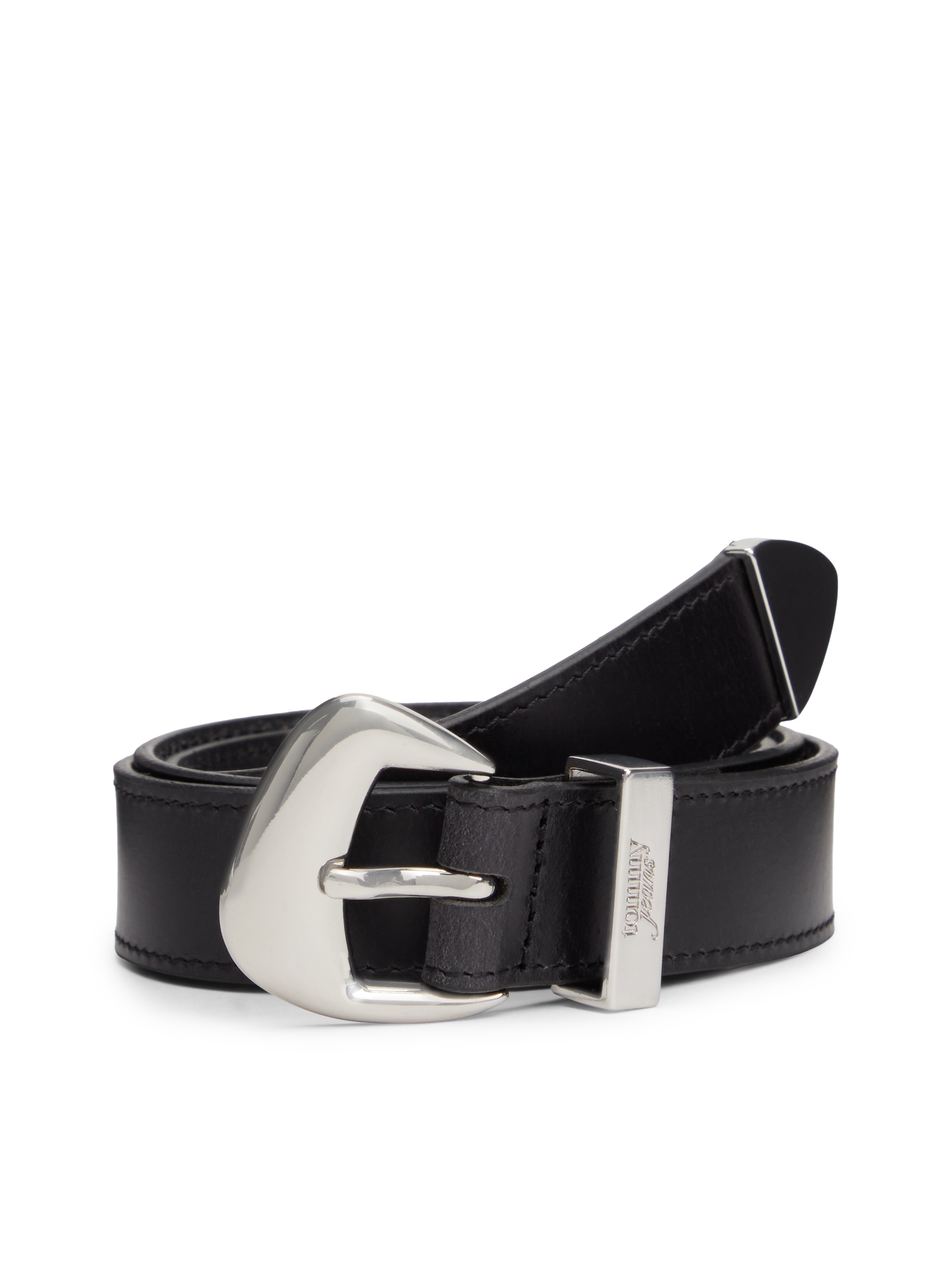 Image of Tommy Jeans Ledergürtel "TJW COOL" Breite 3 cm
