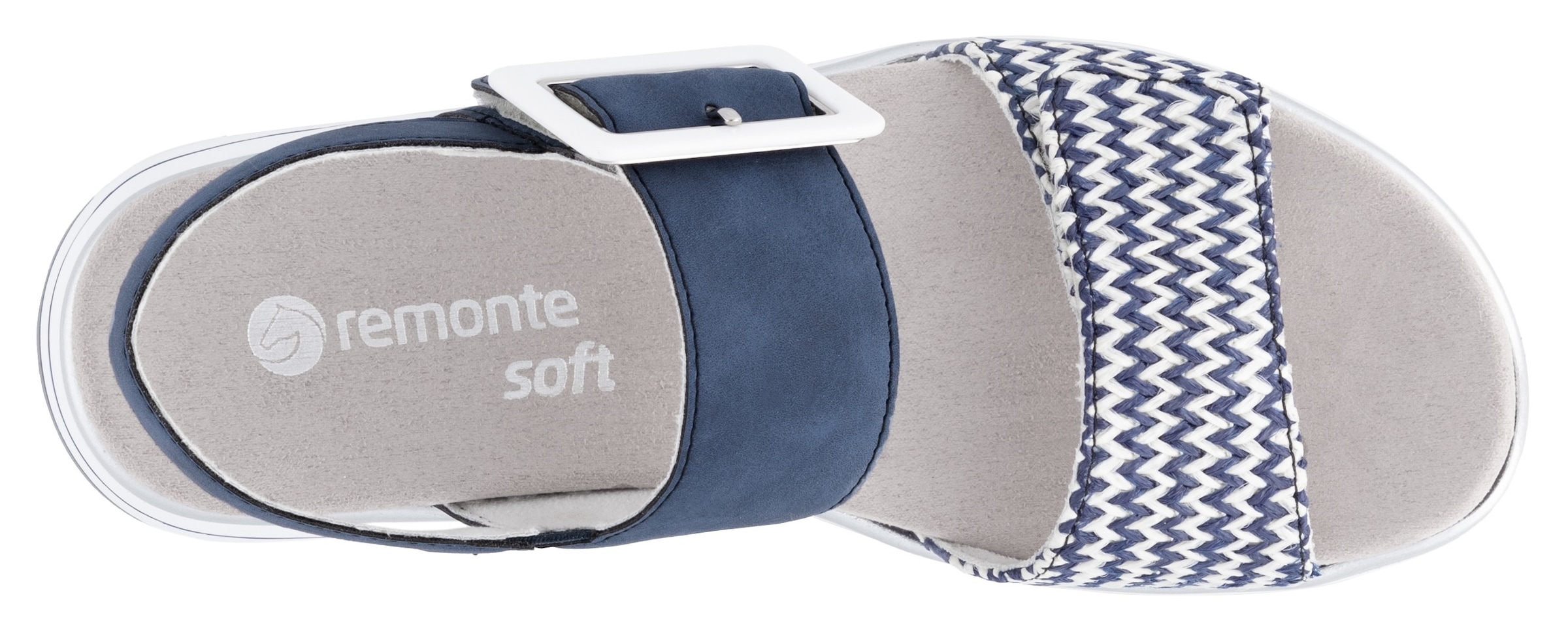 Remonte Keilsandalette »ELLE-Collection«  , Sommerschuh, Sandale, Komfortschuh mit praktischen Klettverschlüssen