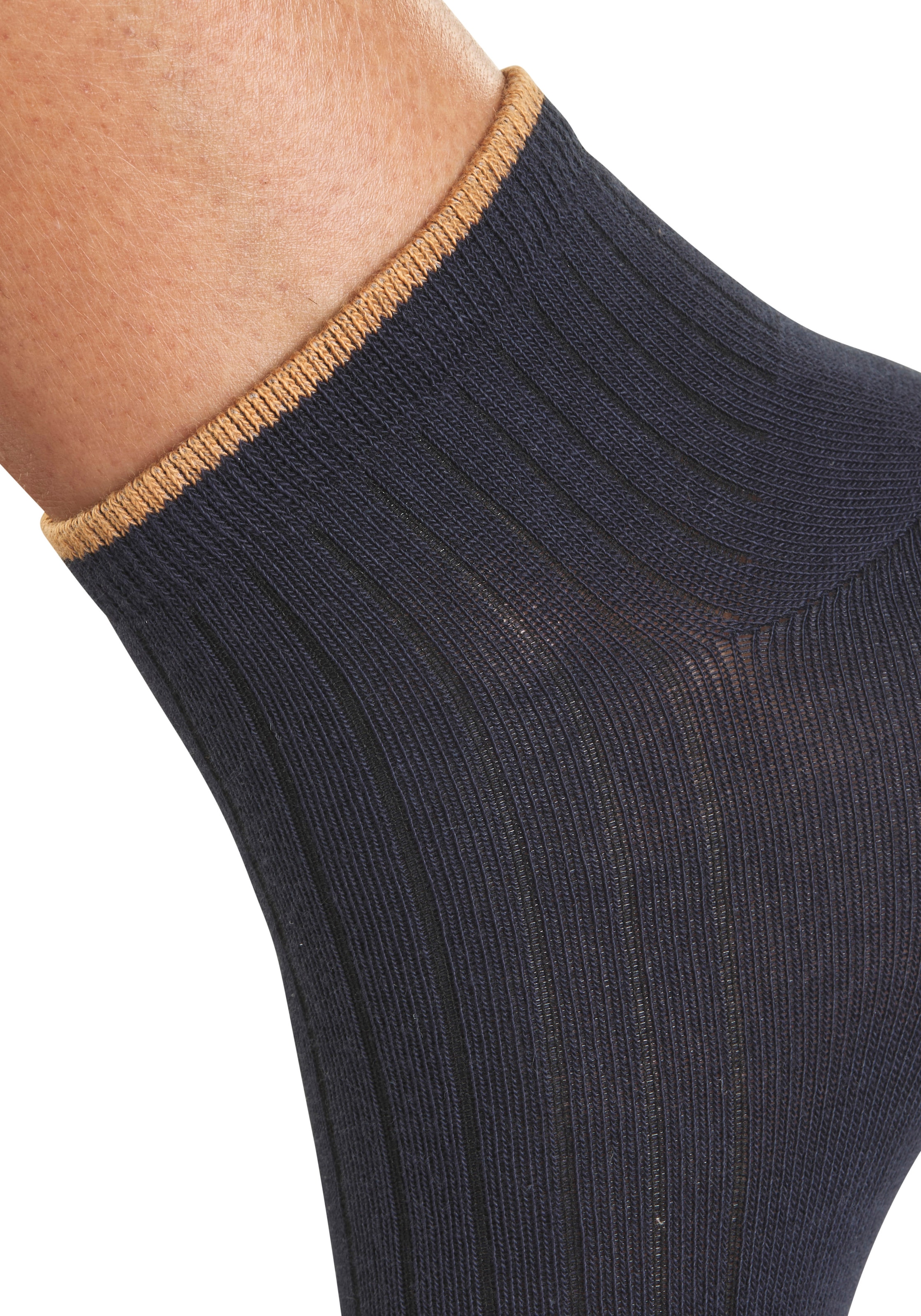 H.I.S Chaussettes courtes Paquet, 7 Couple tlg. in schöner Farbpackung