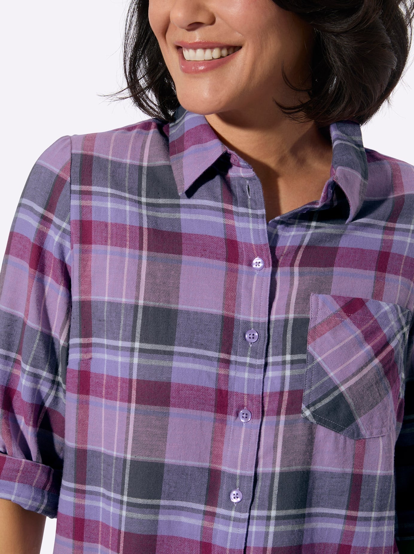 Casual Looks Flanellbluse