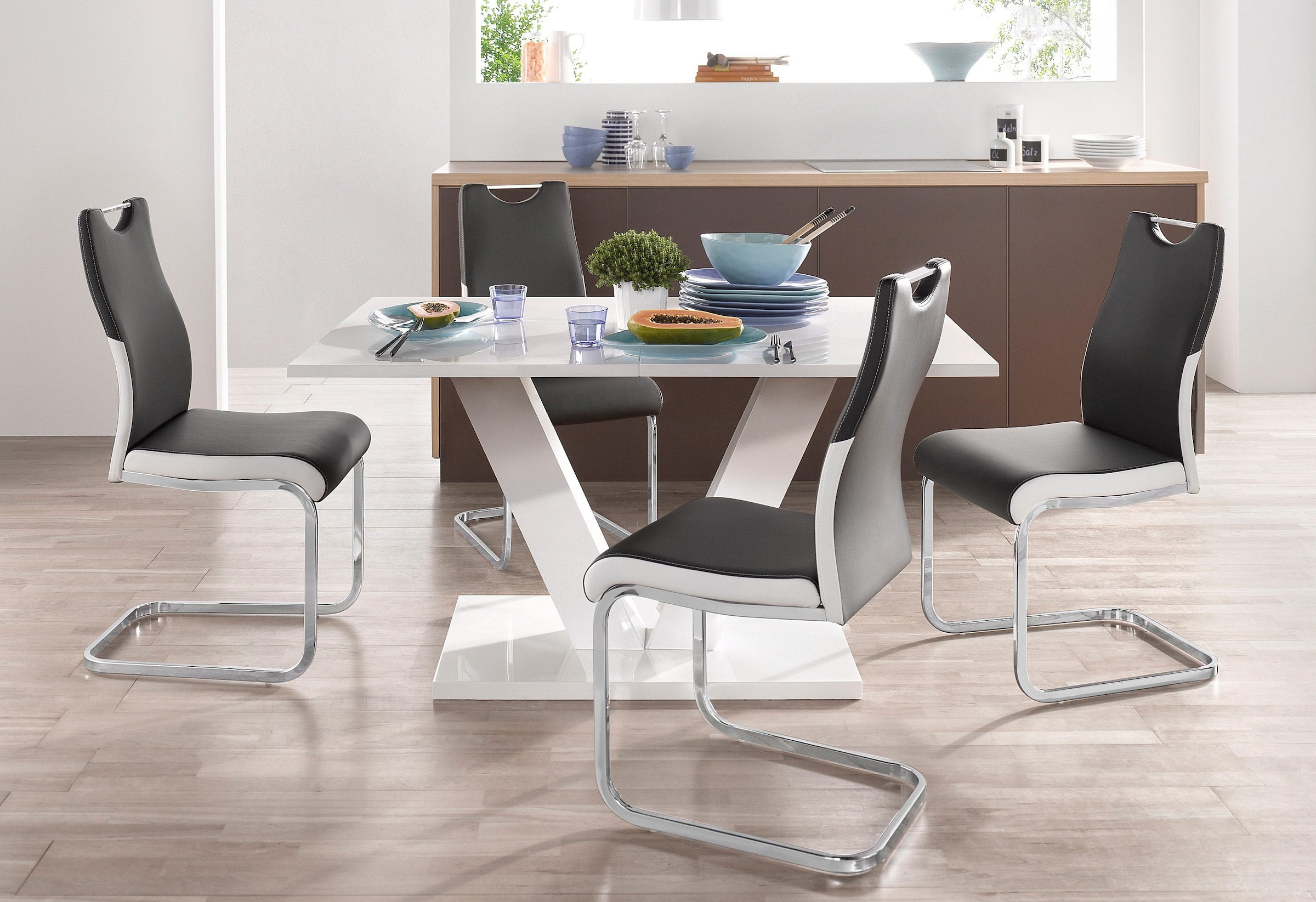 INOSIGN Esstisch »ausziehbar Andy, TOPSELLER!« Tisch, Esstisch, OTTOs Choice,  mit Auszugsfunktion,  2 Breiten (140-180 cm oder 180-220 cm)