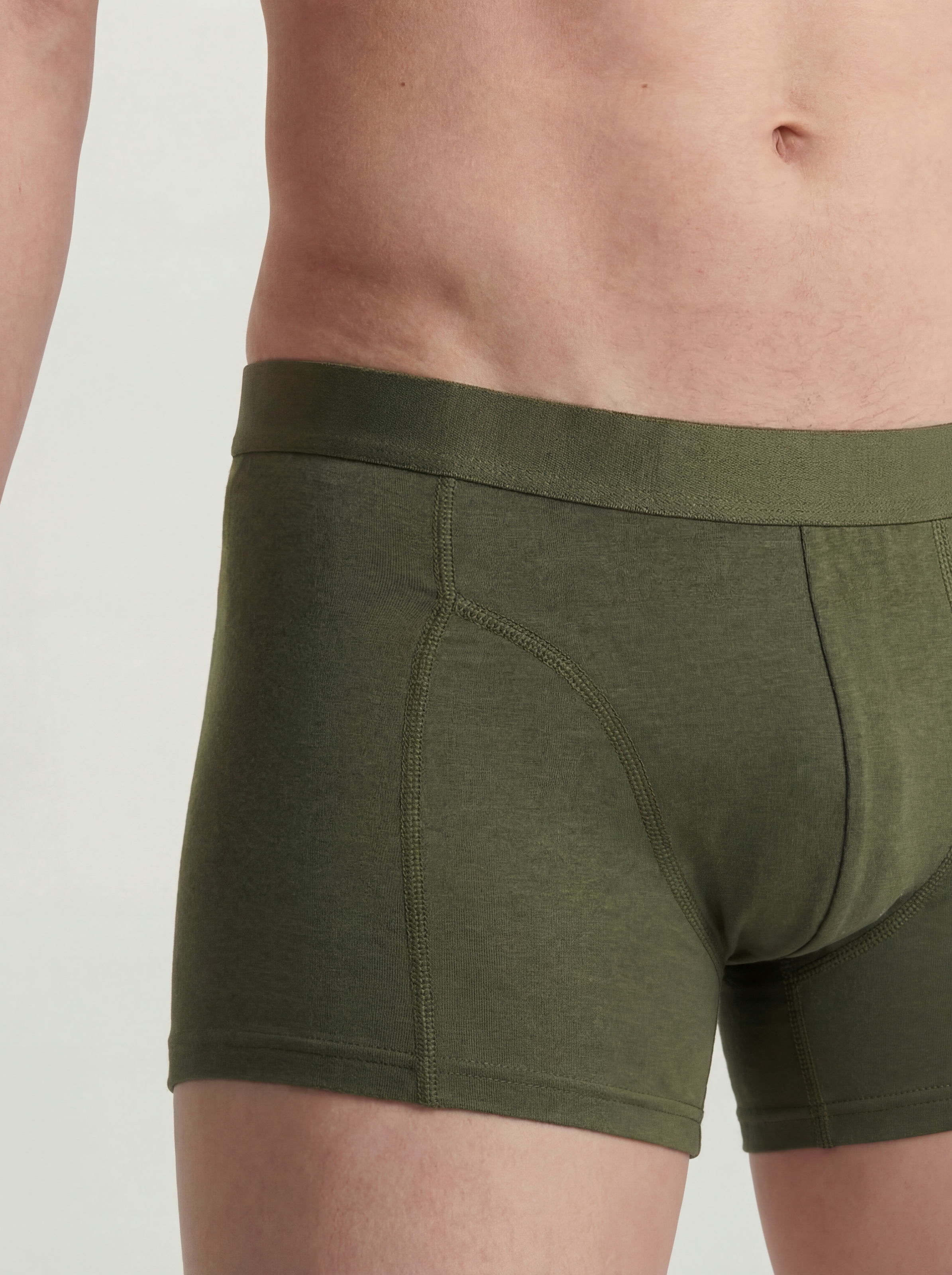 Jack & Jones Tronc »JACCOMO SOLID BAMBOO TRUNKS 3 PACK SN« Paquet, 3 cuis Mélange de viscose, bord élastique
