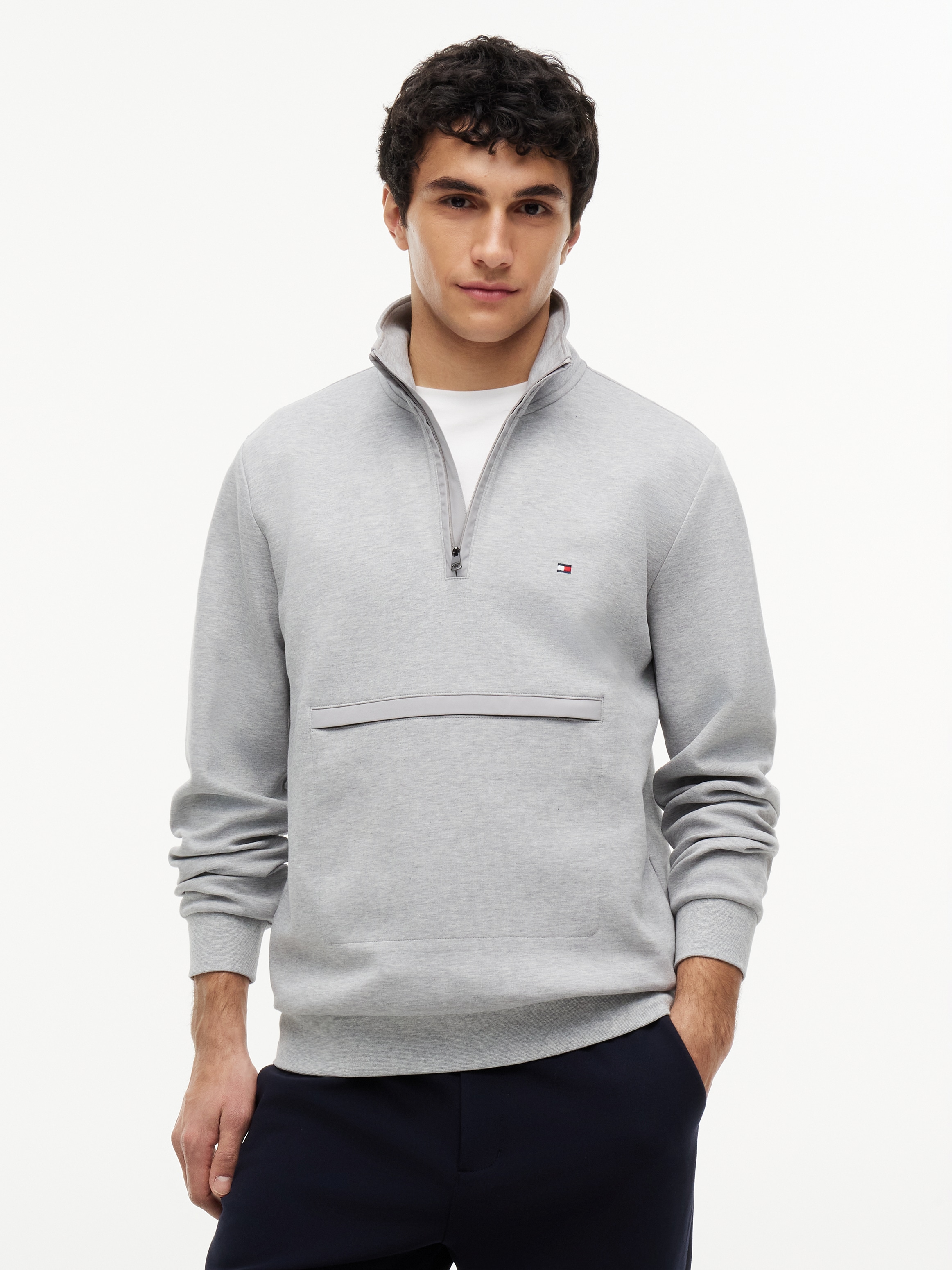 Image of Tommy Hilfiger Sweatshirt "ESSENTIAL INTECHNO 1/4 ZIP"