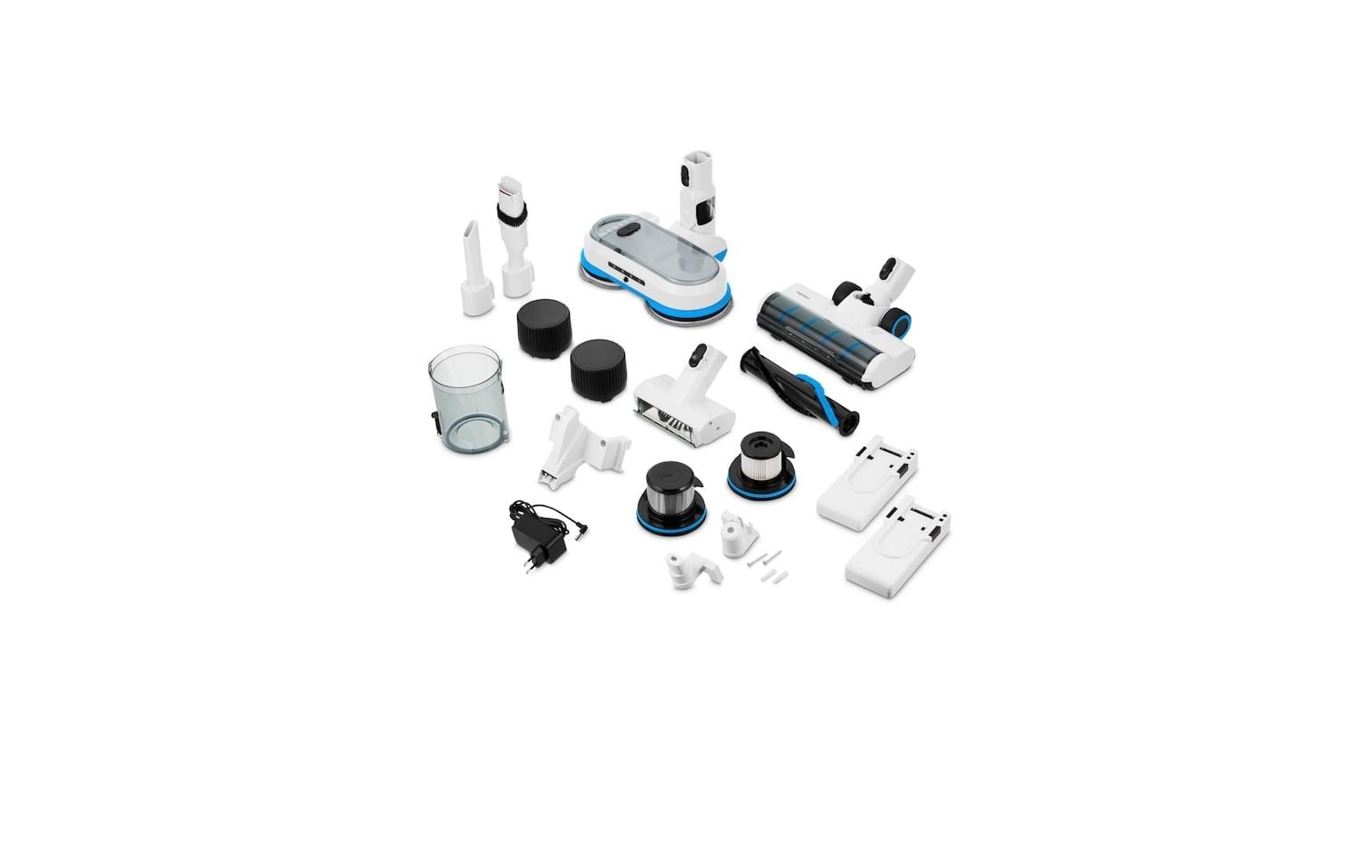 Medion® Akku-Stielstaubsauger »P400 W+ mit Wischaufsatz«