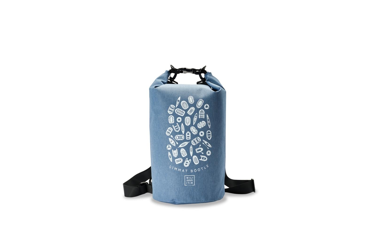 Drybag »Wili Wili Tree Limmat Böötle Deep Sea Petrol, 20 l«