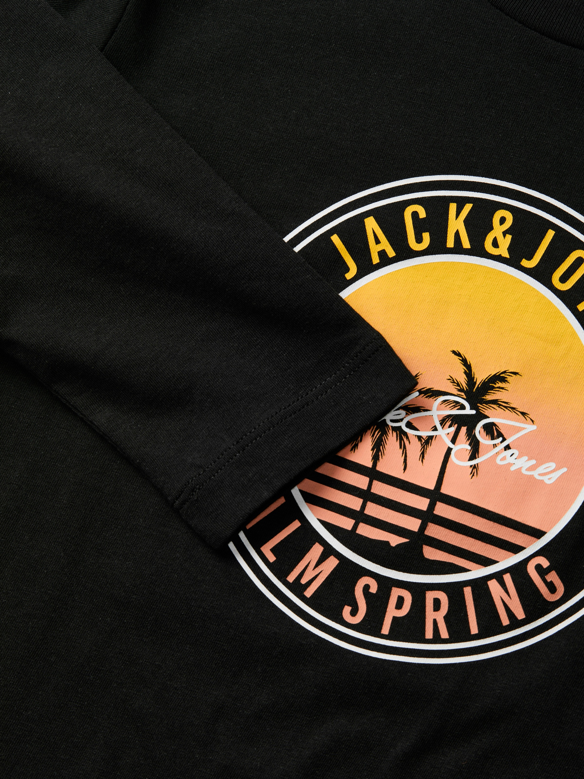 Jack & Jones Junior Langarmshirt »JJPALM TEE LS CREW NECK JNR«