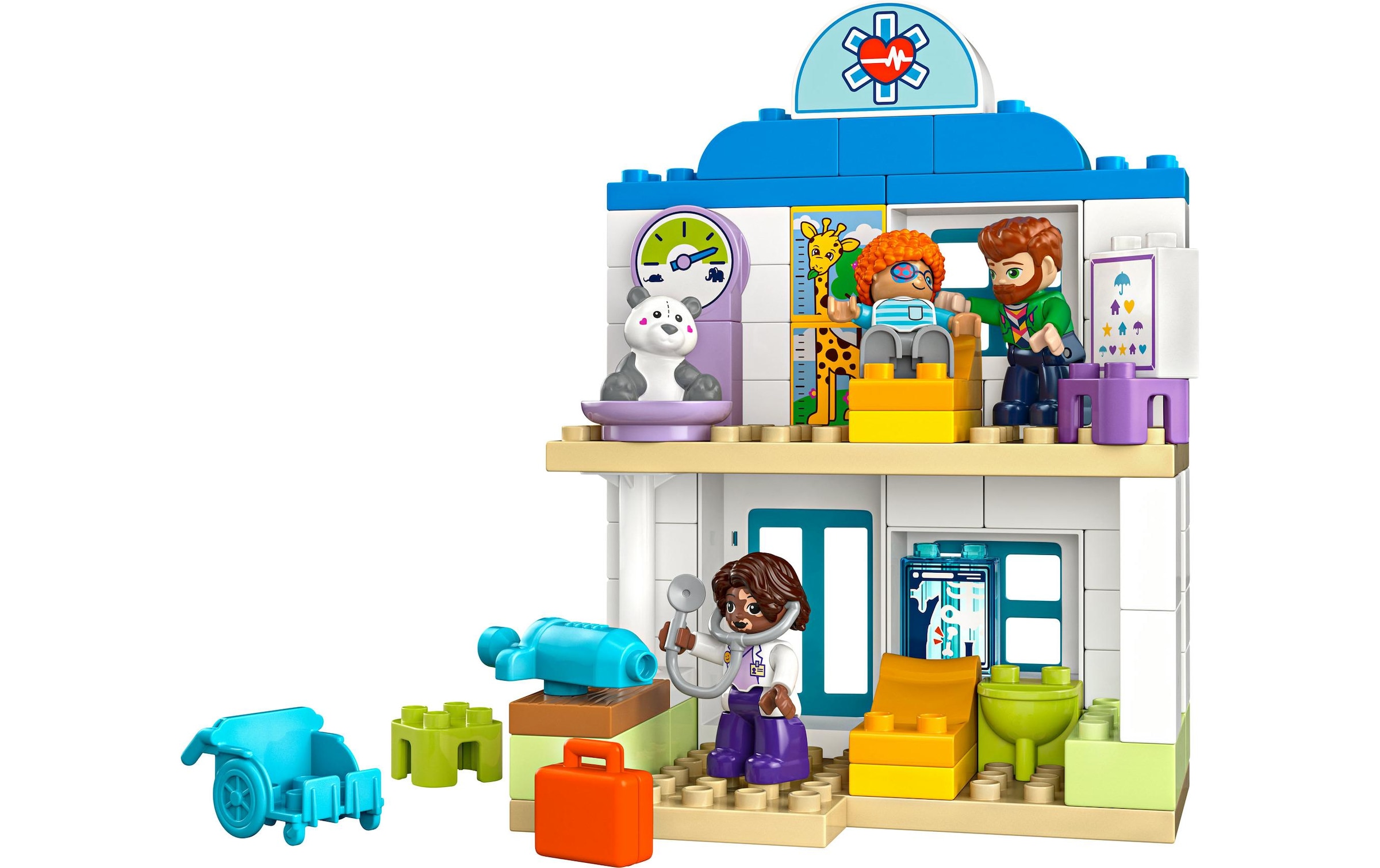 LEGO® Spielbausteine »DUPLO® Erster Arztbesuch 10449«, (65 St.)