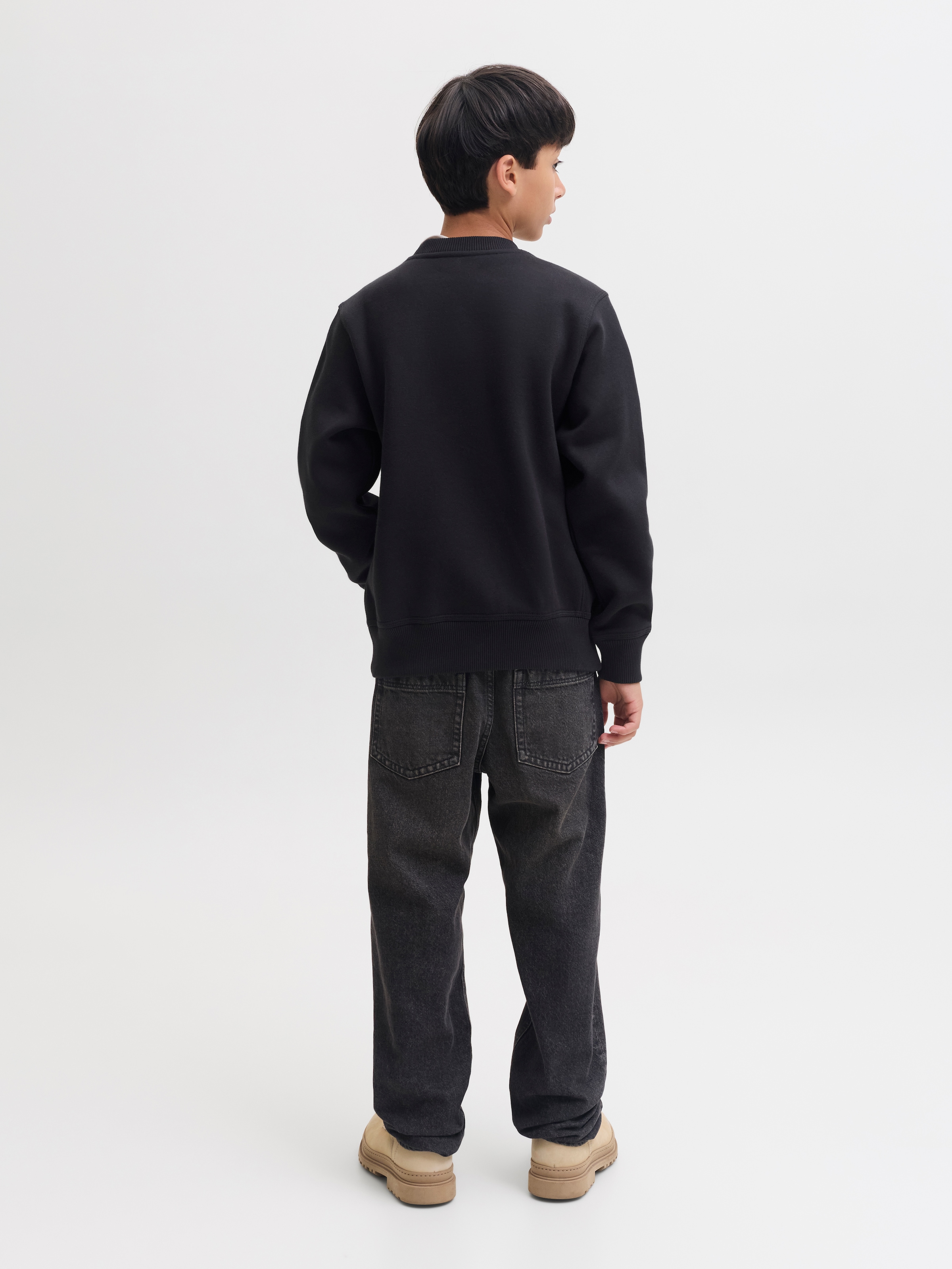 Jack & Jones Junior Sweatshirt »JJECOLTON SWEAT CREW NECK SN JNR«, Baumwollmischung, loose fit
