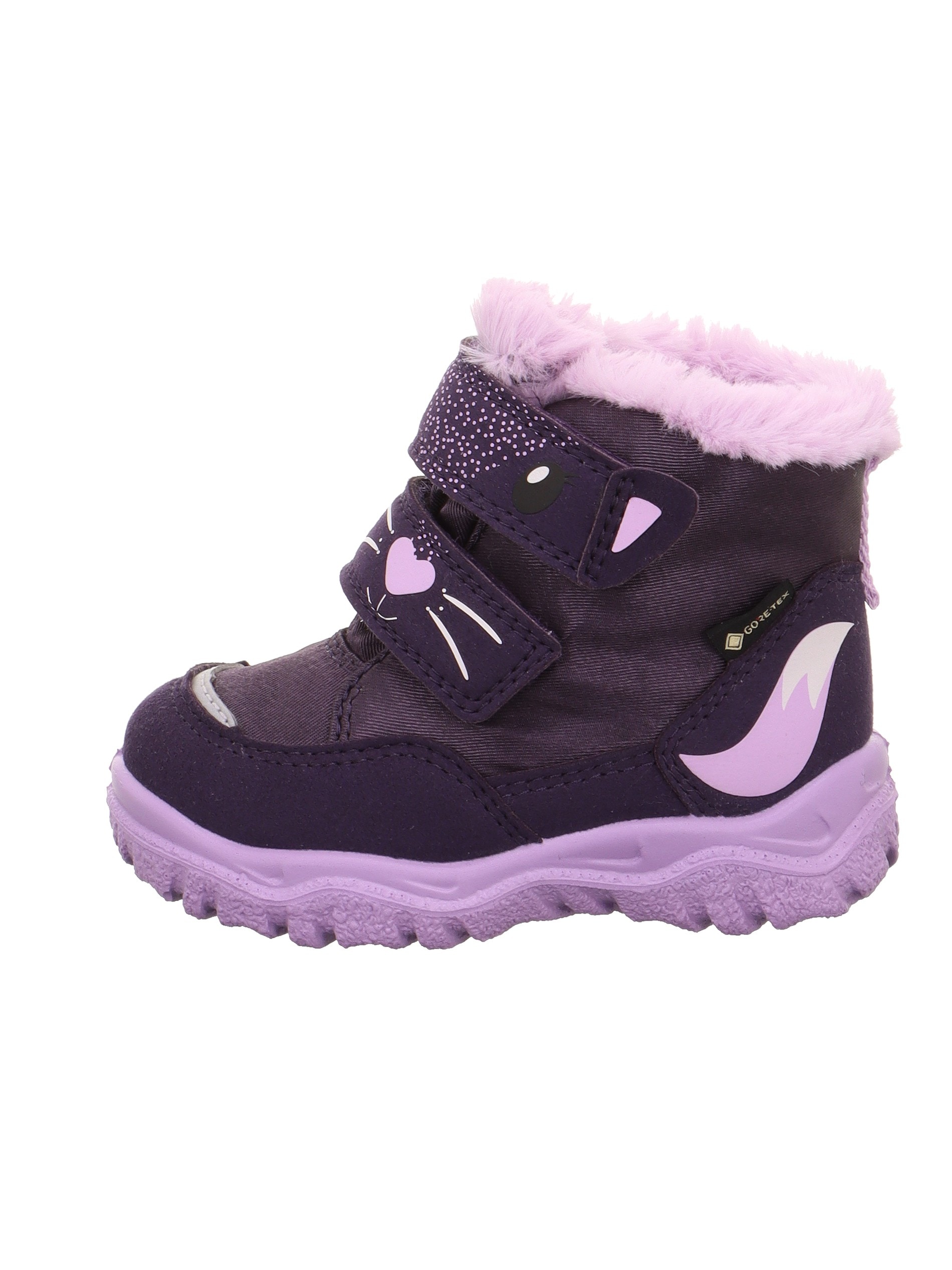 Superfit Winterboots »HUSKY+, WMS: weit«  Klettboots mit süssem Tiermotiv, Grössenschablone zum Download