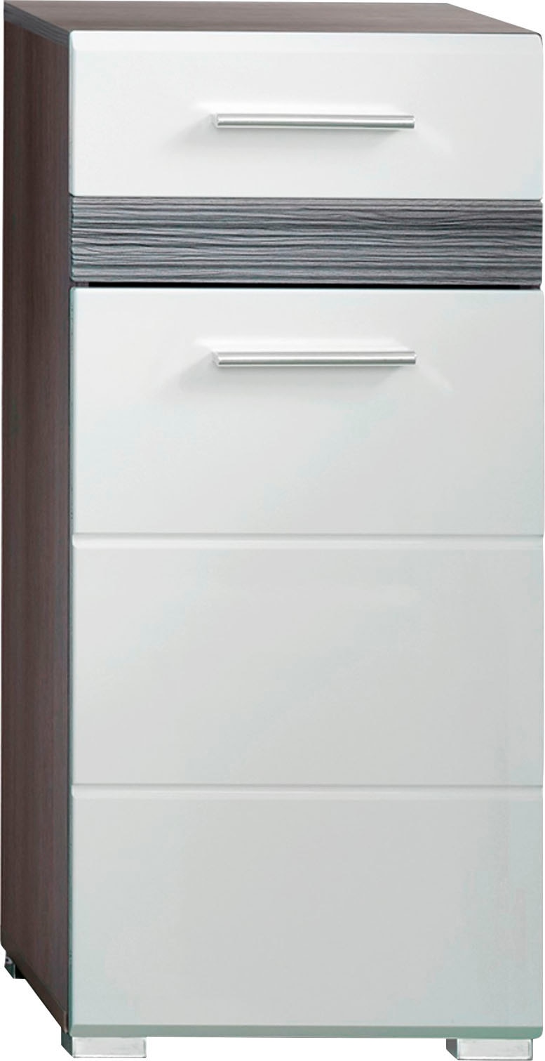 welltime Armoire basse »Toulon« Kommode mit 1 Tür & 1 Schublade - (B/T/H) 37/31/80 cm