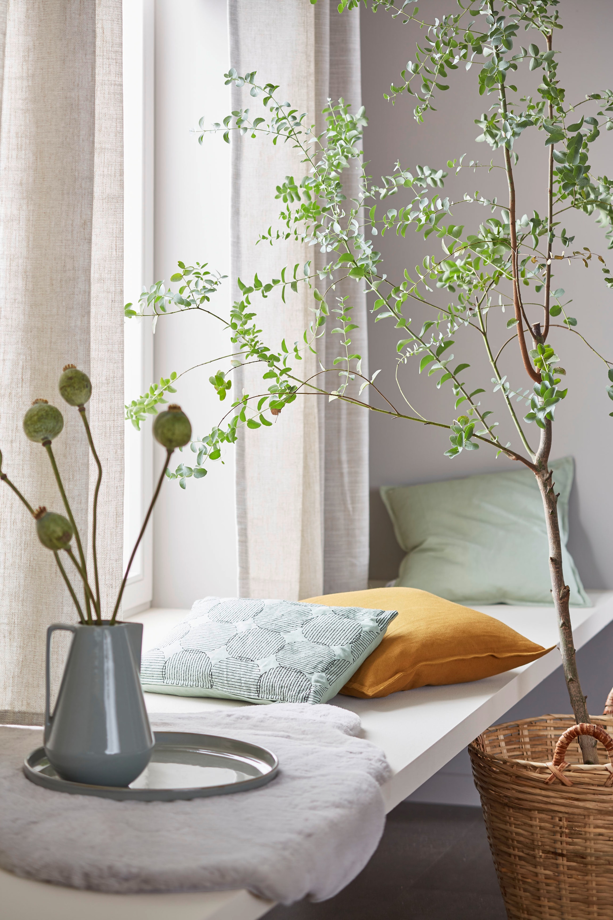 SCHÖNER WOHNEN-Kollektion Tapis en fourrure »Tender« En forme de fourrure 26 mm Höhe weich durch Microfaser, Kaninchenfell Haptik, Kunstfell, waschbar