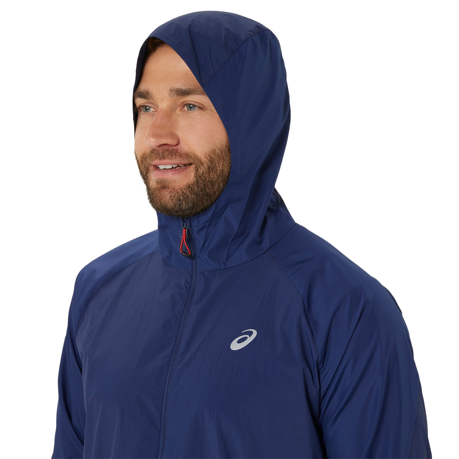 Asics Regenjacke »ROAD PACKABLE JACKET«, mit Kapuze