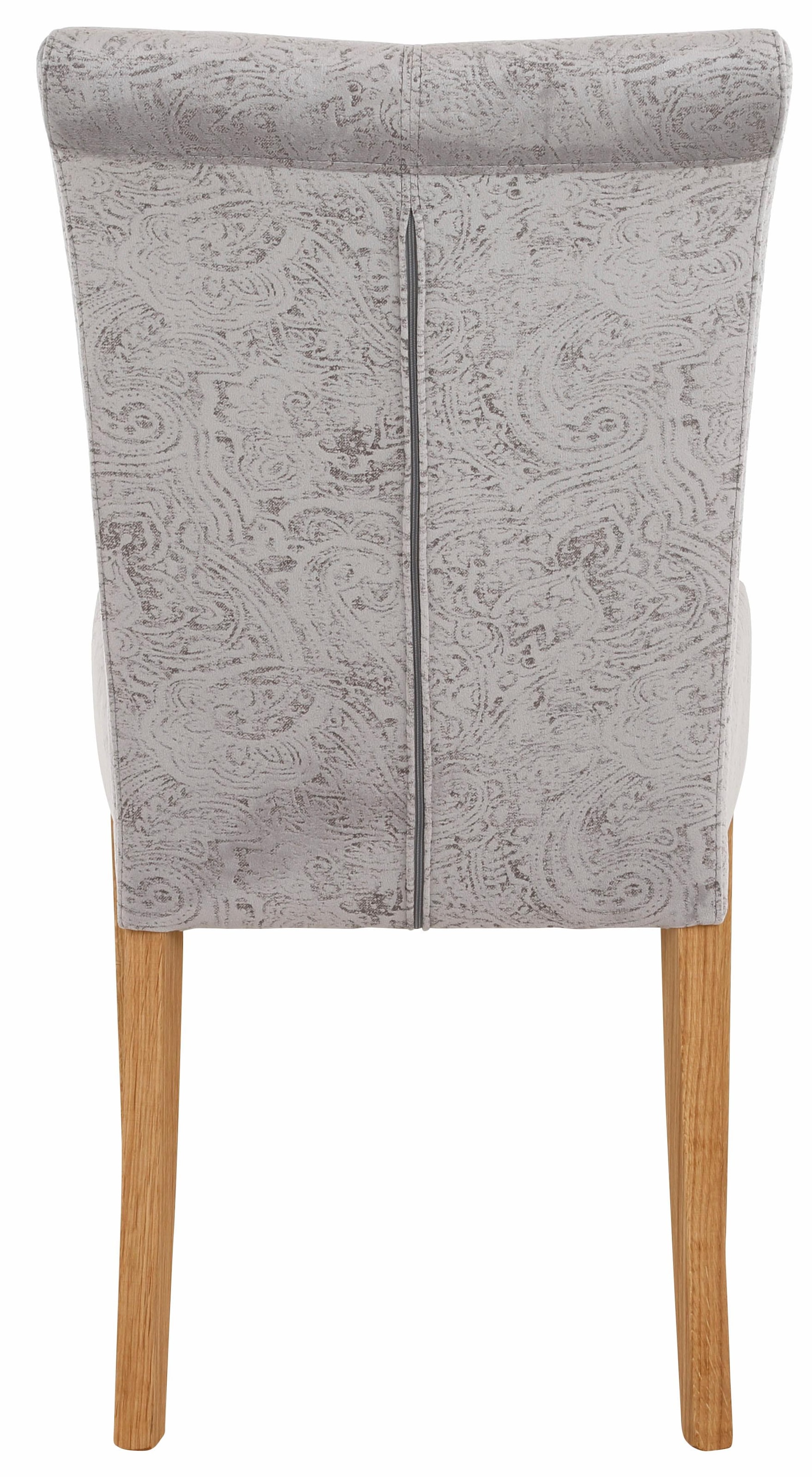 Home affaire Esszimmerstuhl »Queen Polsterstuhl BESTSELLER«, (Set), 2 St., Luxus-Microfaser, verschiedene Bezüge, Gestell Massivholz