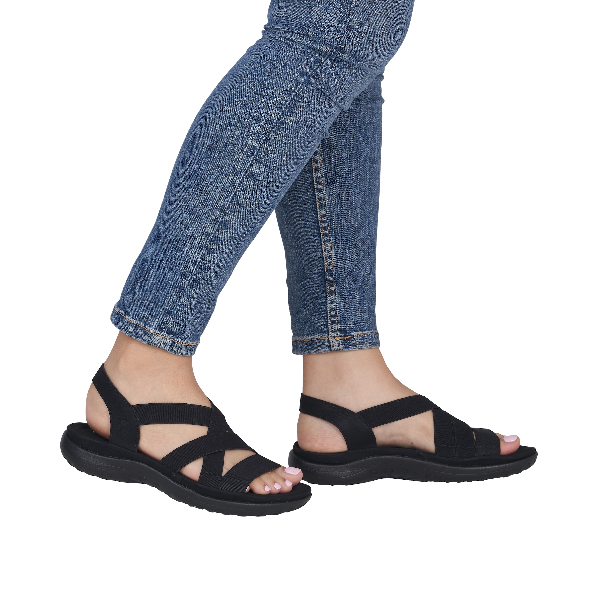Rieker Sandale  Chaussure d'été, sandale classique forme confortable