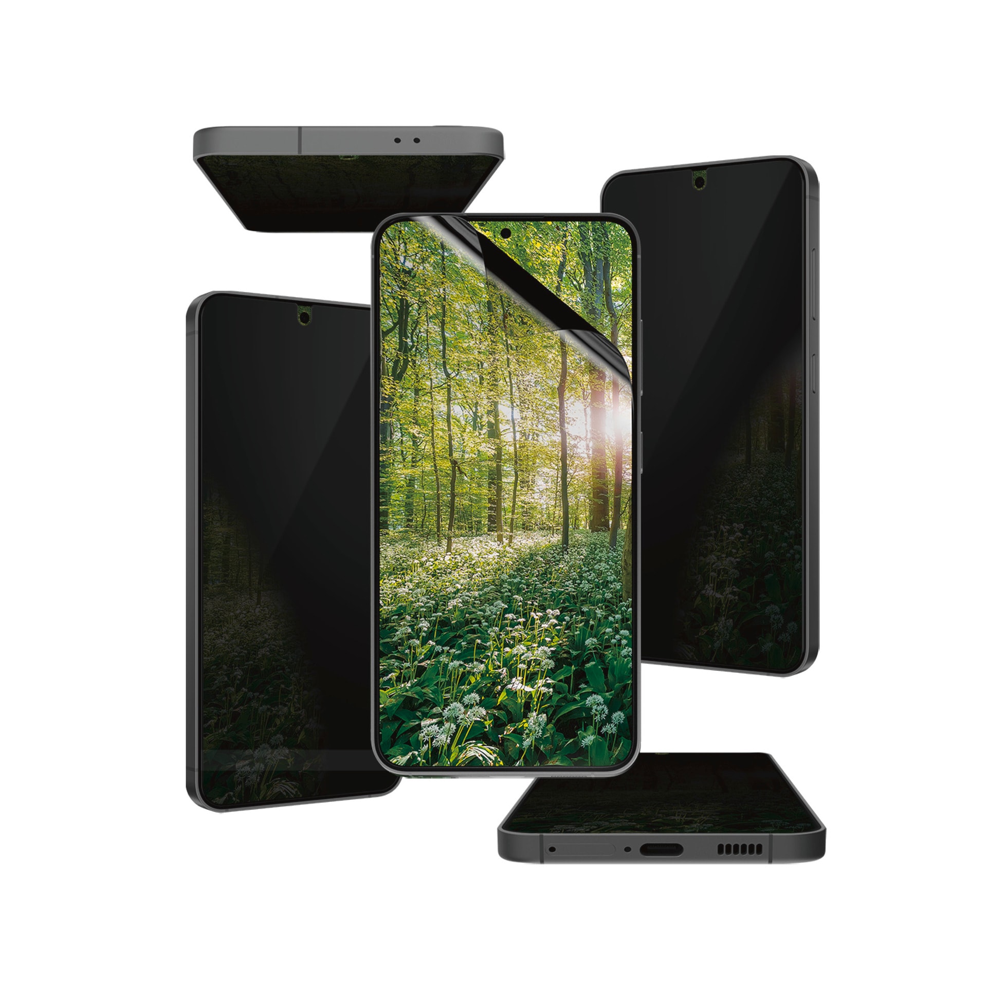 PanzerGlass Displayschutzfolie »Ultra-Wide Fit Screen Protection«, für Samsung Galaxy S25, Schutzfilm, Schutzfolie, Bildschirmschutz, kratz- & stossfest
