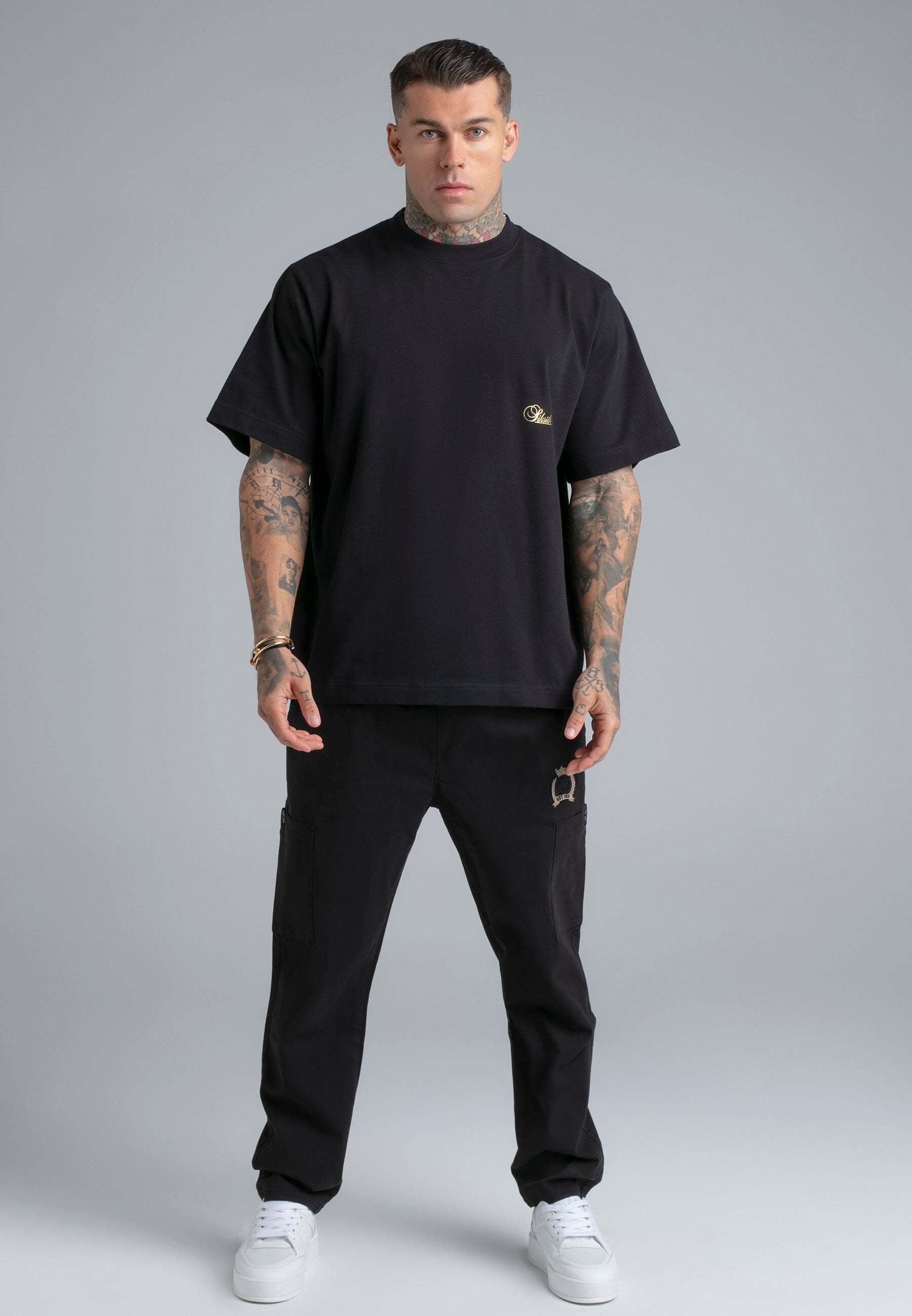 Siksilk Pantalon cargo »Siksilk Cargohose Loose Fit«