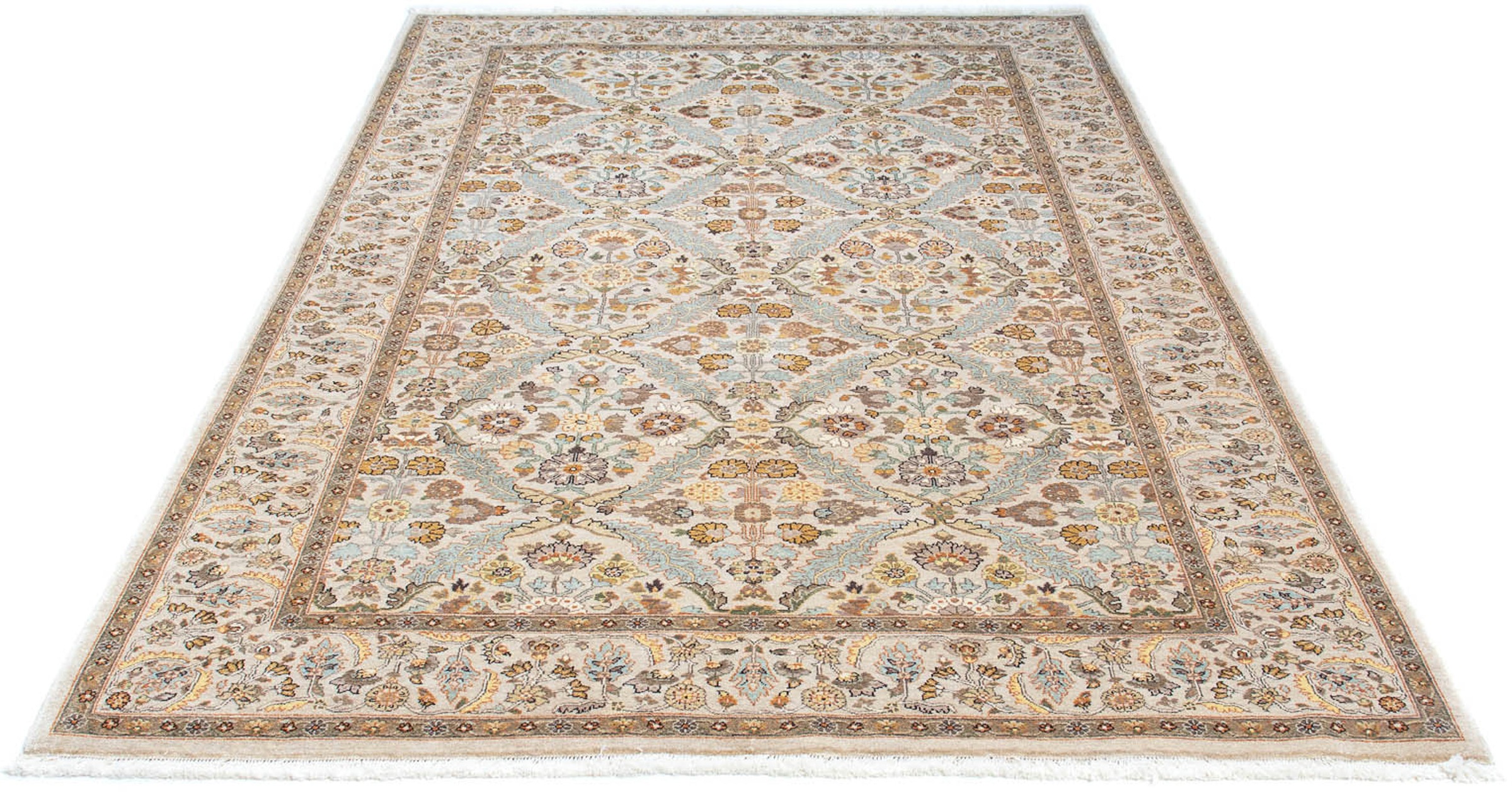 Image of morgenland Orientteppich »Ziegler - 237 x 155 cm - beige«, rechteckig, 6 mm Höhe, Wohnzimmer, Handgeknüpft, Einzelstück mit Zertifikat bei Ackermann Versand Schweiz