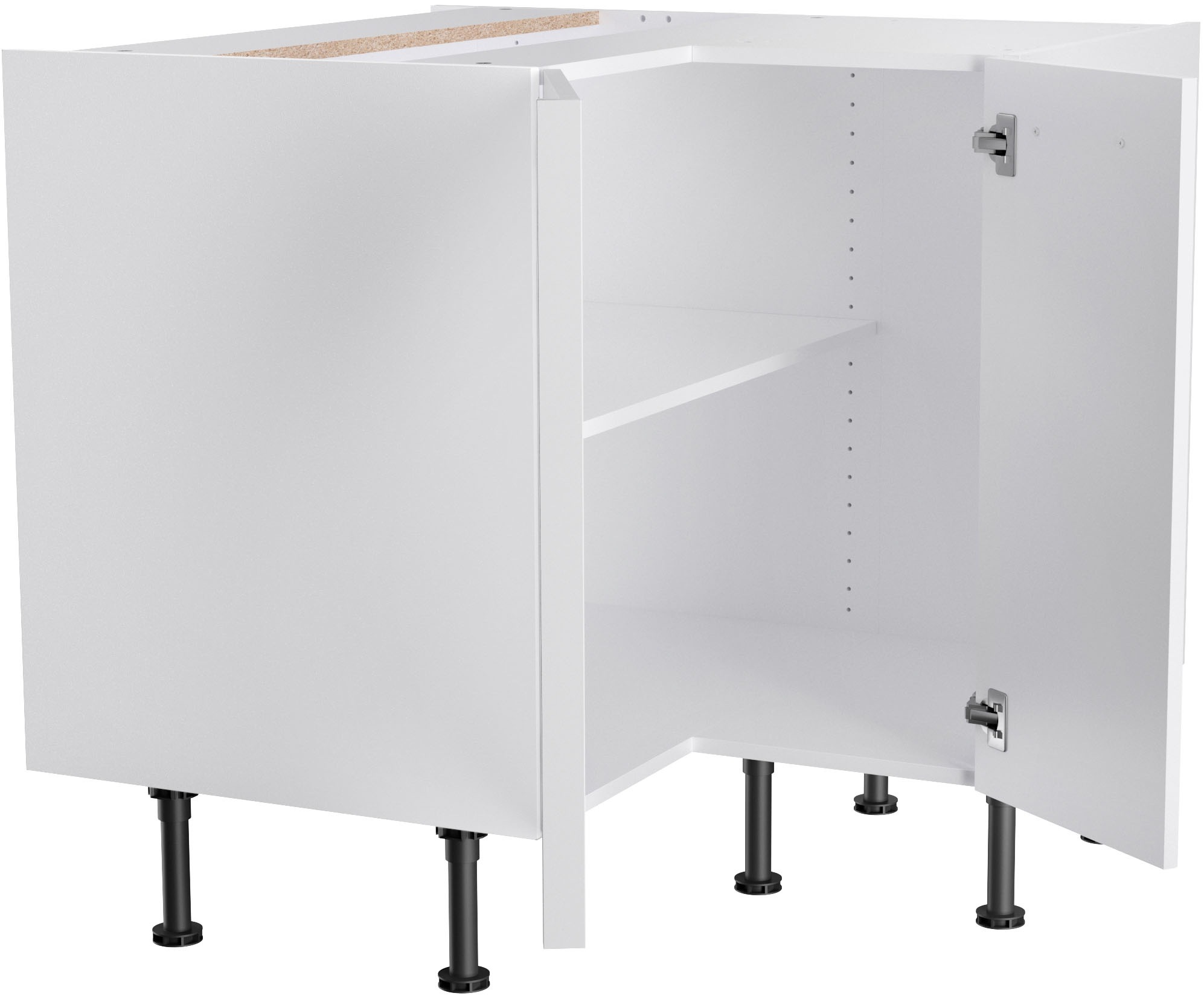OPTIFIT Eckunterschrank »Bern2«, Breite 90 x 90 cm, 1 Tür, 1 Einlegeboden