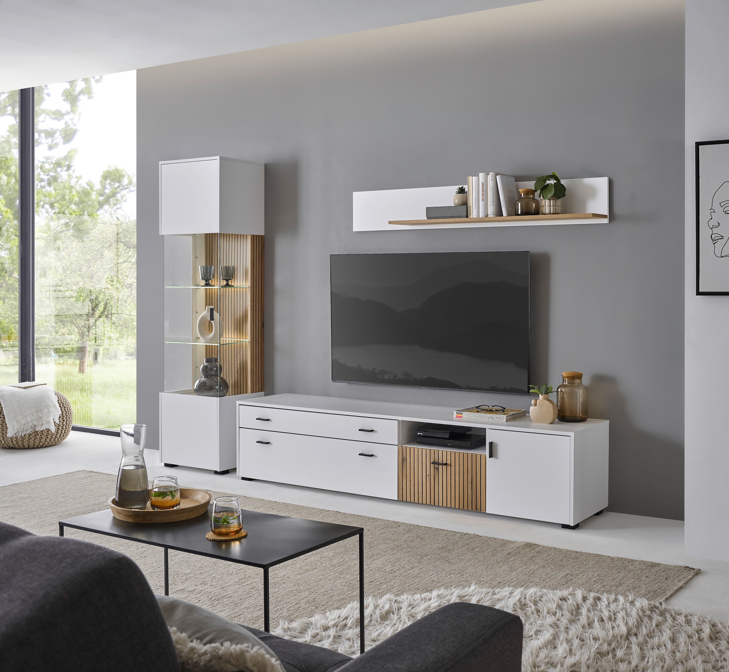 INOSIGN Meuble mural »HUDSON« Set, 3 cuis tlg.