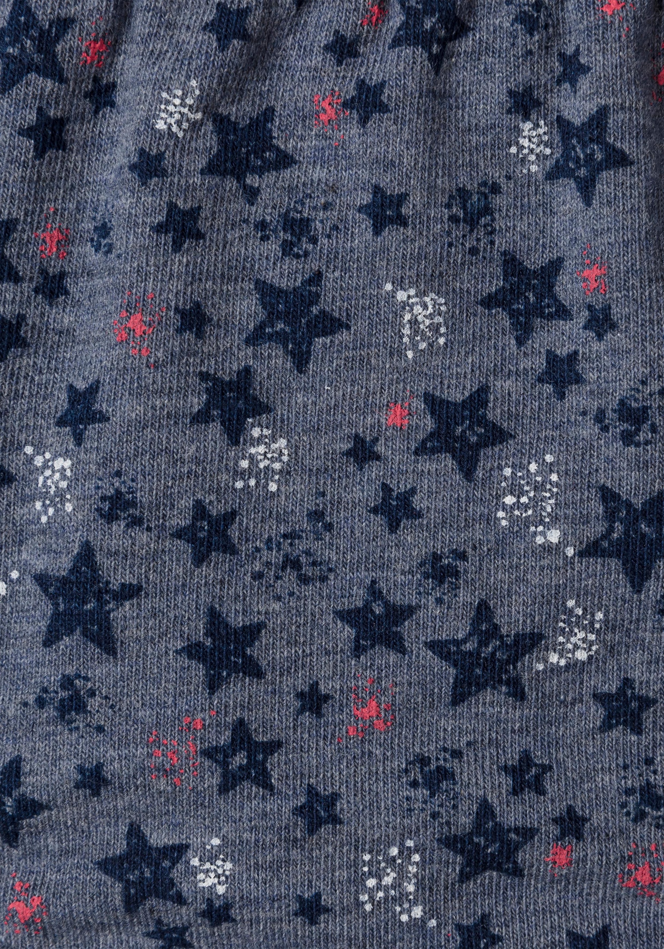 Bench. Slip, (Packung, 3 St.), mit Sternen Print und unifarben