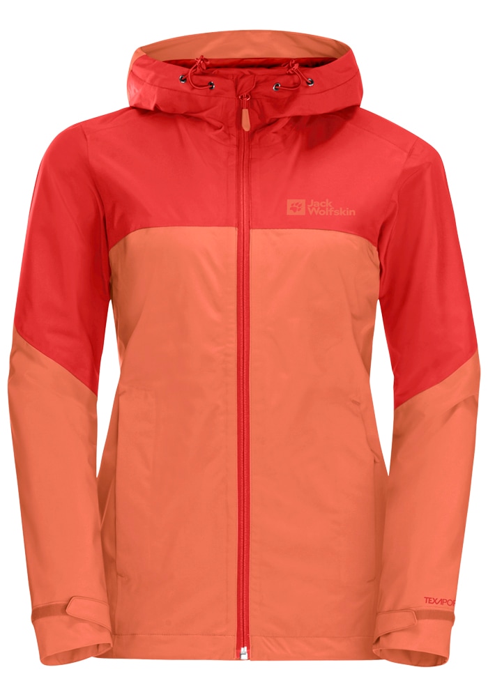 Jack Wolfskin Outdoorjacke »WEILTAL 2L JKT W« mitKapuze