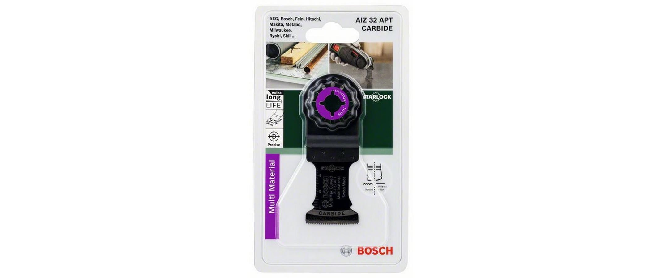 BOSCH Tauchsägeblatt »Starlock AIZ 32 APT MultiMax, 32 mm«