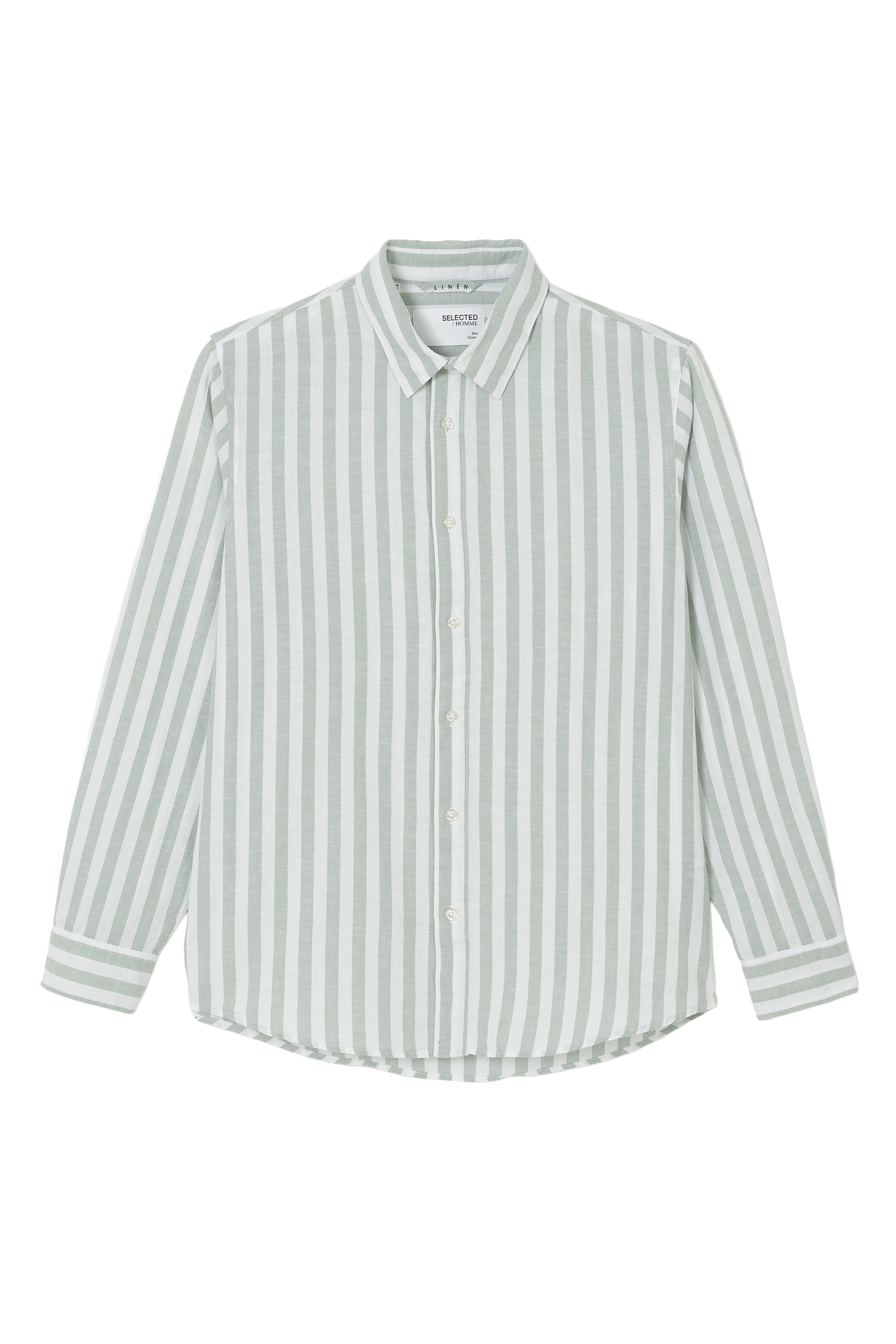 SELECTED HOMME Leinenhemd »NEW-LINEN SHIRT«, unifarben