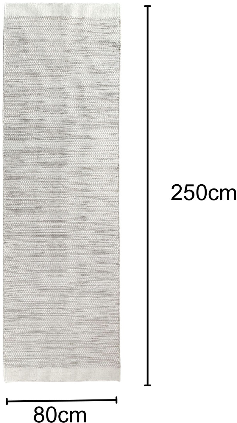 Myflair Möbel & Accessoires Wollteppich »WOOLY DREAM«, rechteckig, 10 mm Höhe, handgewebter Wendeteppich, meliert, reine Wolle, Wohnzimmer